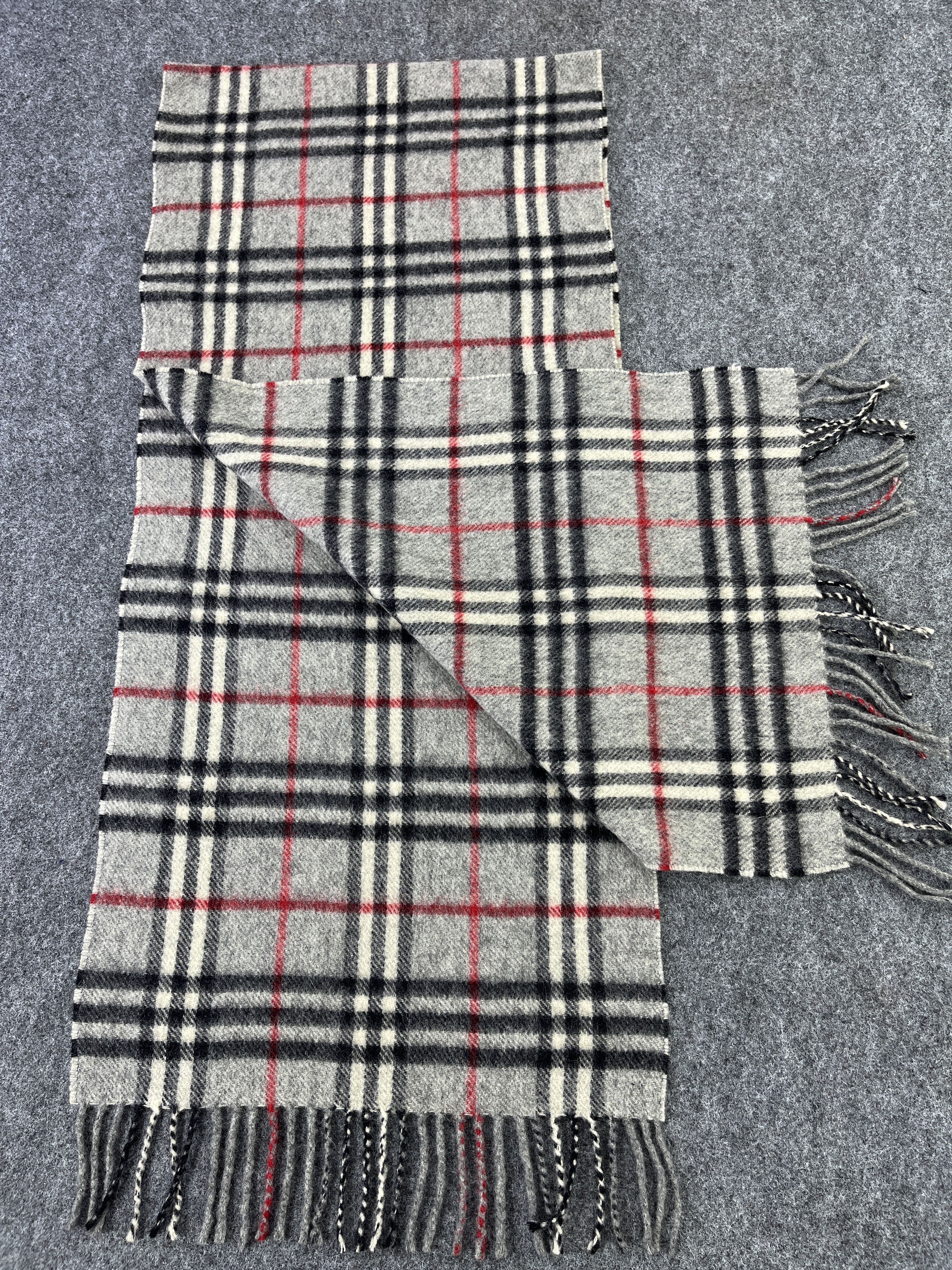 Burberry × Vintage Burberry Scarf / Muffler / Neckwear T222 Size ONE SIZE - 4 Thumbnail