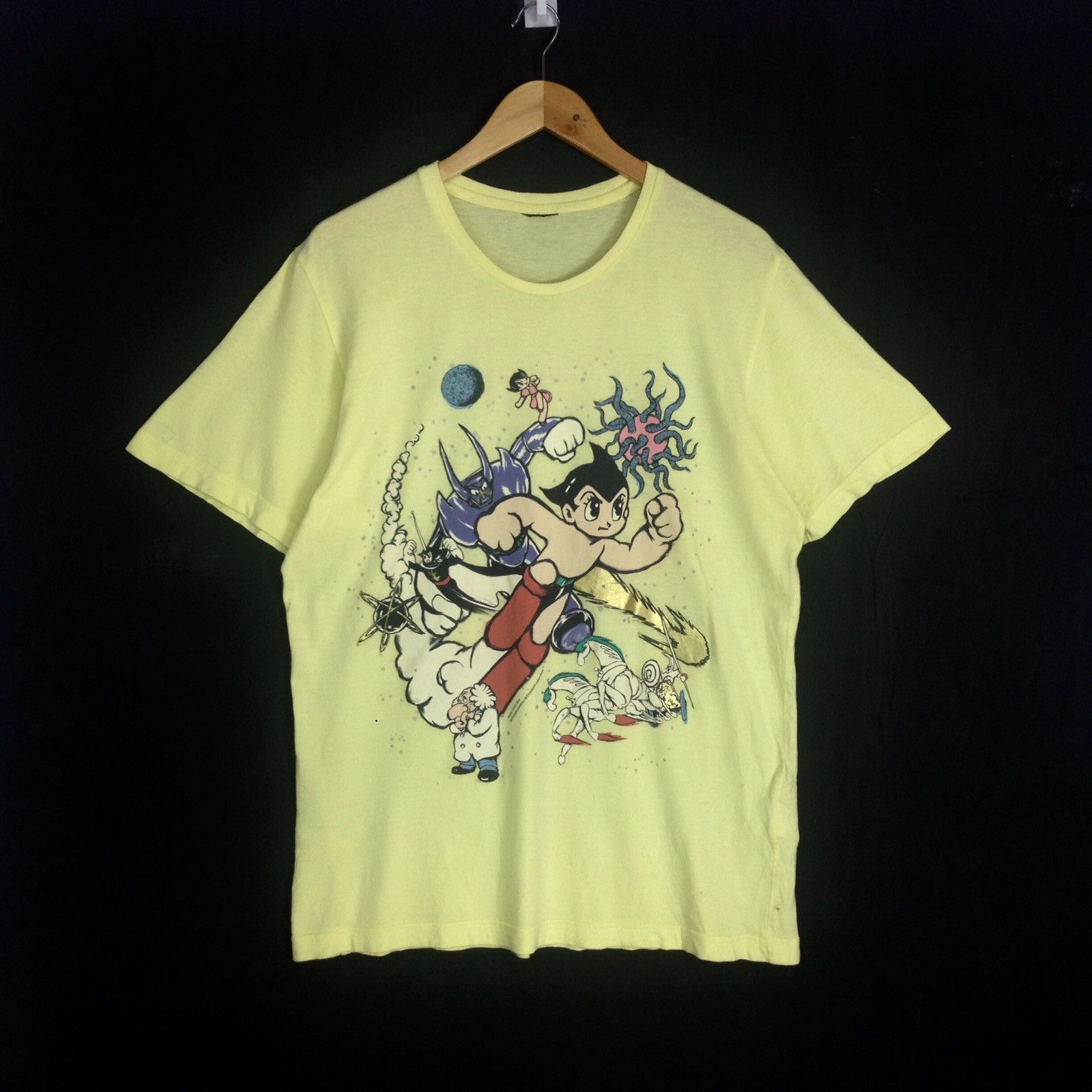 Anime Vintage Astro Boy Mighty Atom Japanese Anime Movie Cartoon Size US M / EU 48-50 / 2 - 1 Thumbnail