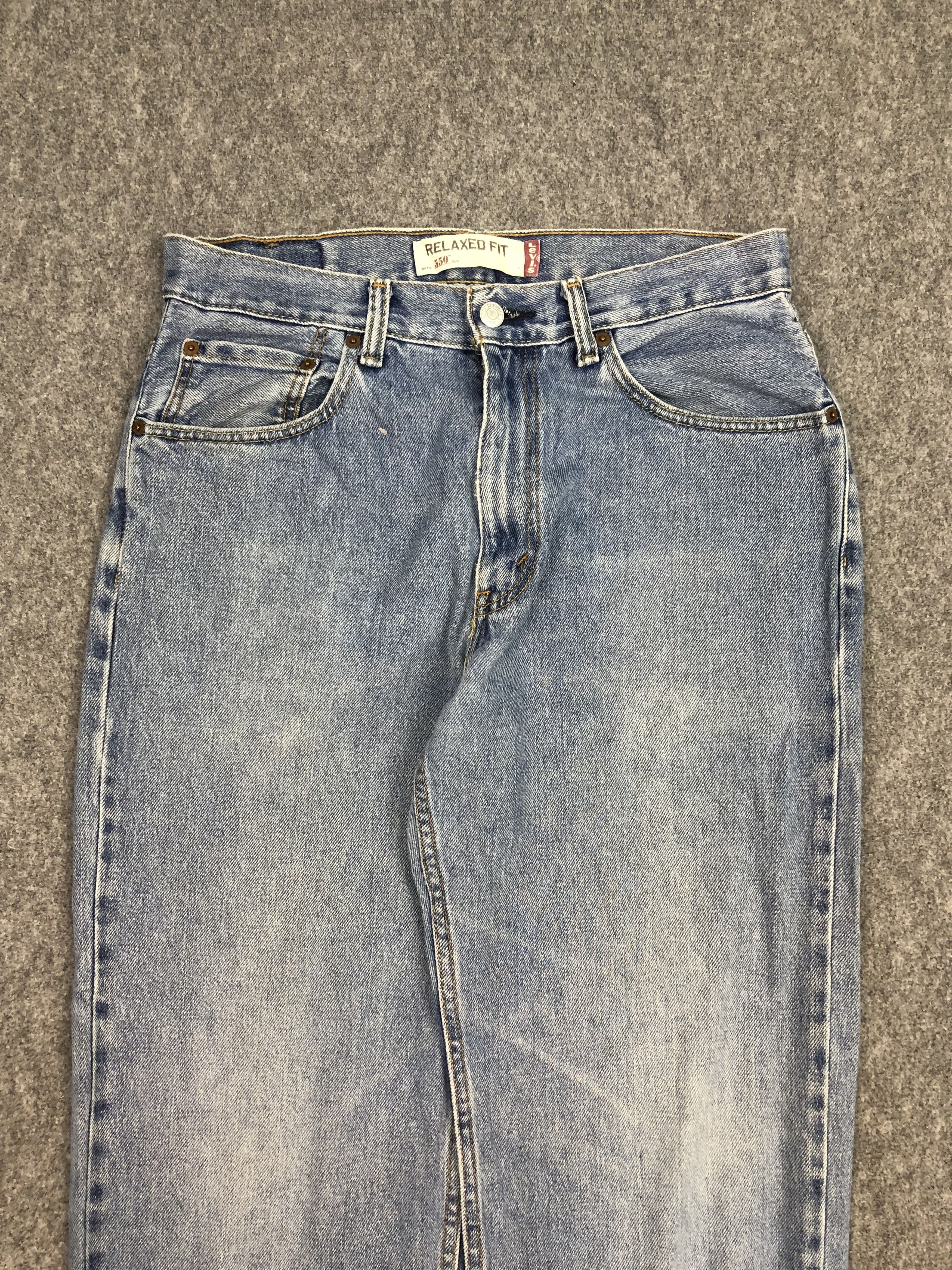 Levi's × Vintage Vintage Levis 550 Jeans DP0437 Size US 33 - 3 Thumbnail
