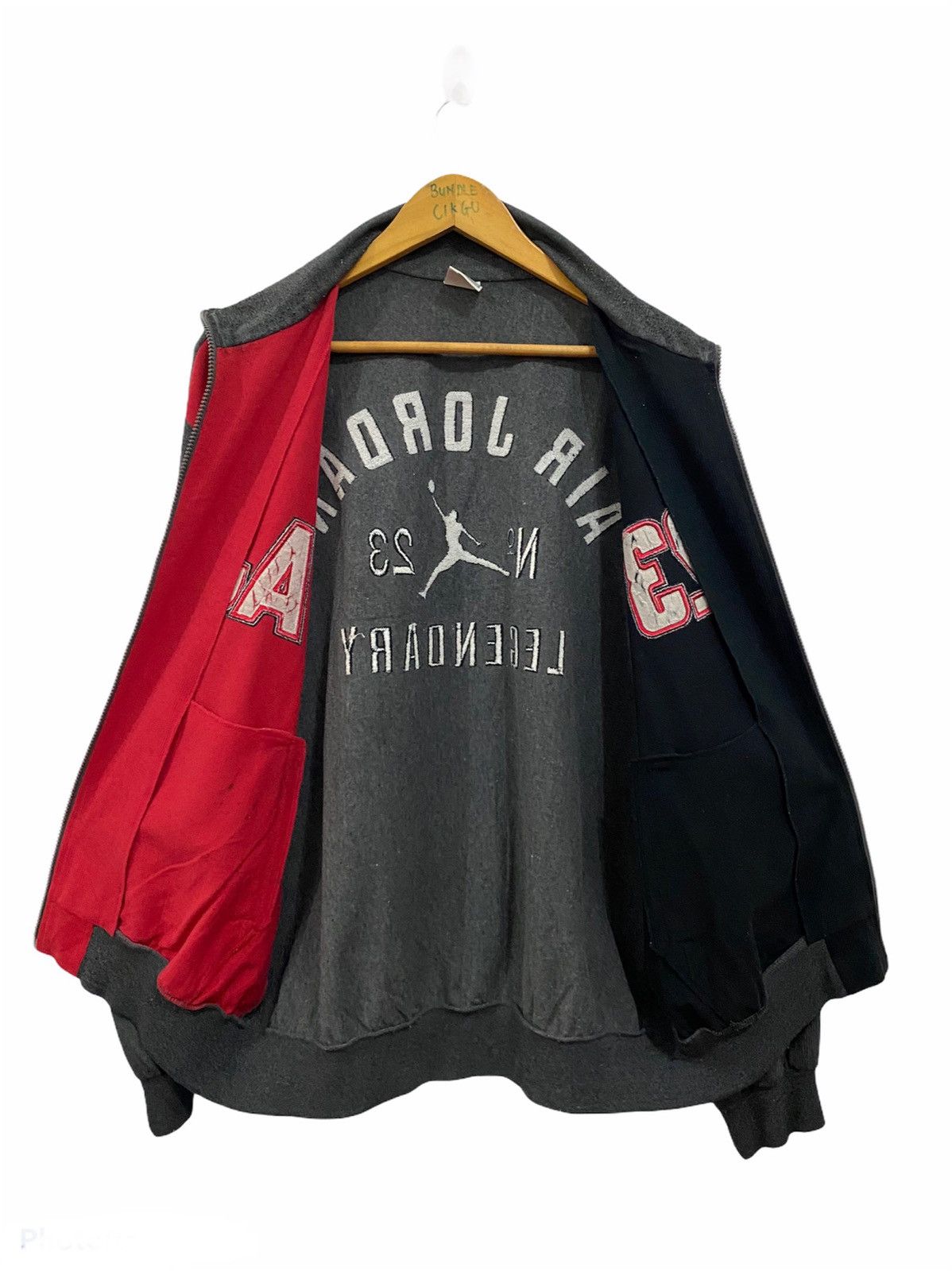 Jordan Brand × Nike × Vintage 🔥VINTAGE NIKE AIR JORDAN SWEATER Size US L / EU 52-54 / 3 - 8 Thumbnail