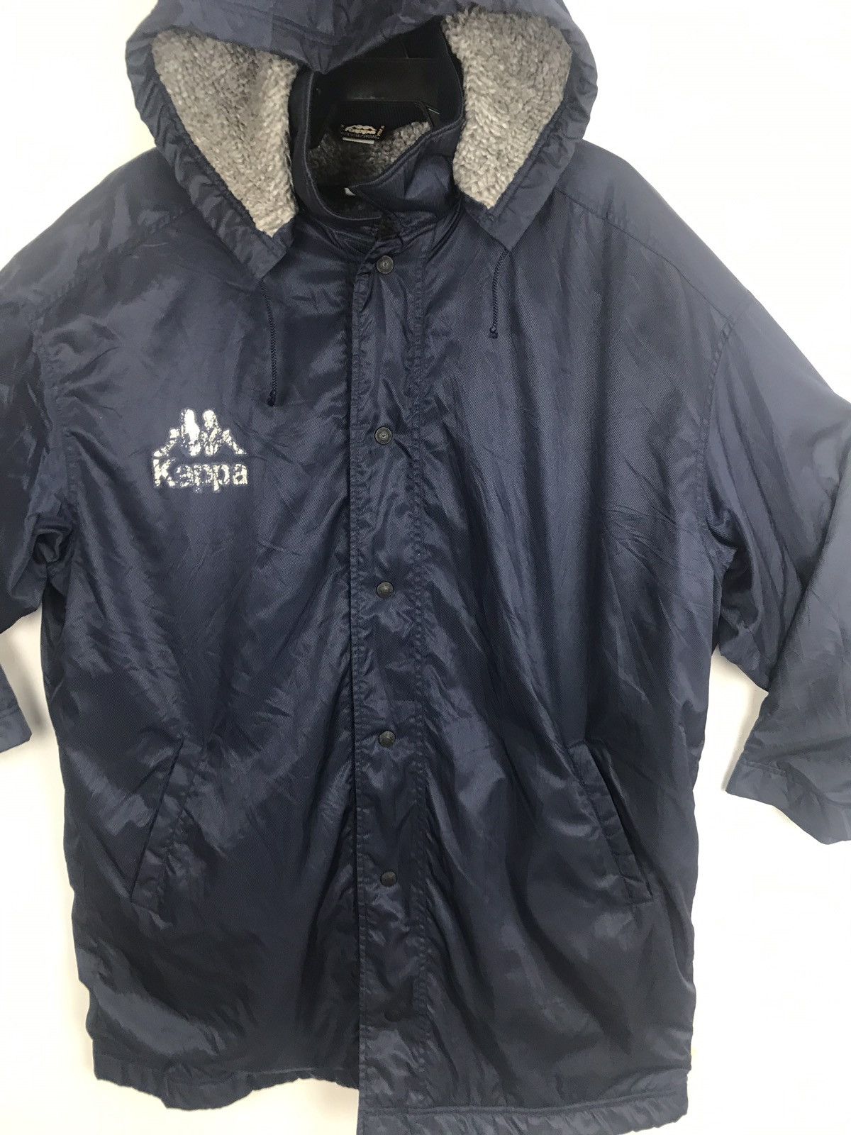 Kappa Kappa Sherpa Parka Coach Jacket Padded Hoodie Size US XL / EU 56 / 4 - 3 Thumbnail