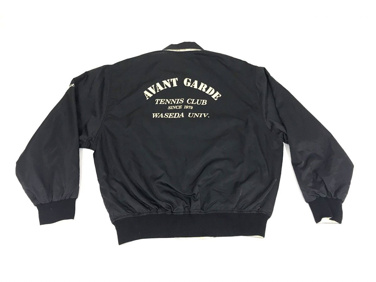 Designer Rare Avant Garde Tennis Club Reversible Bomber Jacket Size US L / EU 52-54 / 3 - 3 Thumbnail