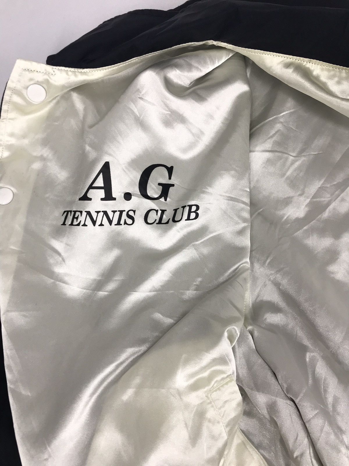 Designer Rare Avant Garde Tennis Club Reversible Bomber Jacket Size US L / EU 52-54 / 3 - 6 Thumbnail