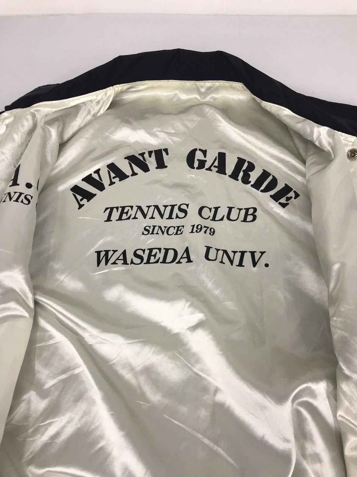 Designer Rare Avant Garde Tennis Club Reversible Bomber Jacket Size US L / EU 52-54 / 3 - 2 Thumbnail