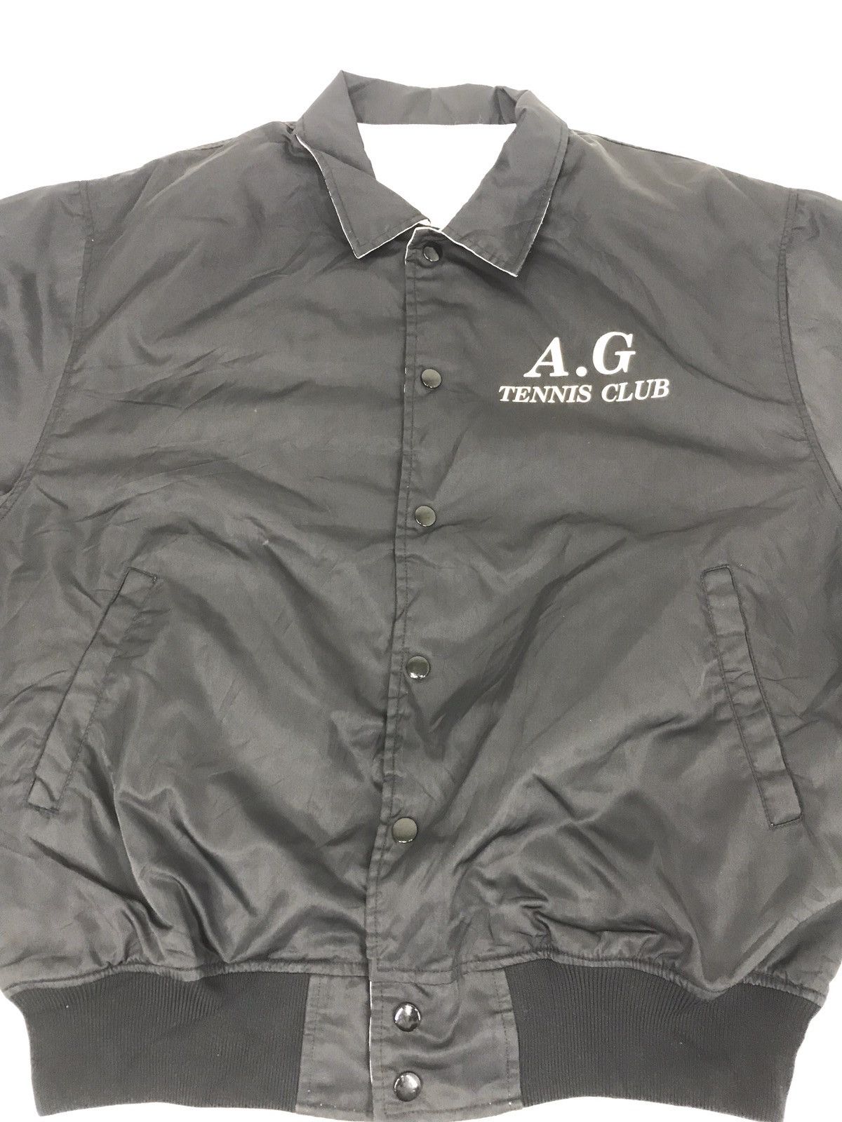 Designer Rare Avant Garde Tennis Club Reversible Bomber Jacket Size US L / EU 52-54 / 3 - 4 Thumbnail
