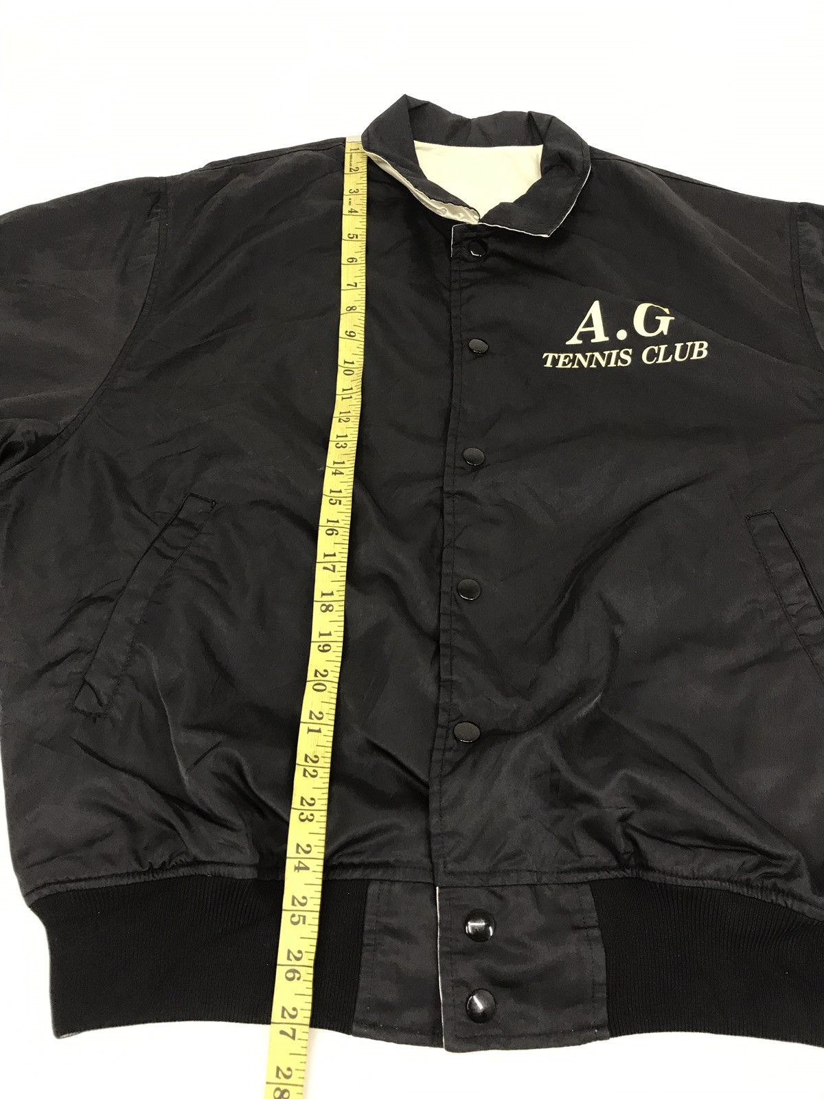 Designer Rare Avant Garde Tennis Club Reversible Bomber Jacket Size US L / EU 52-54 / 3 - 11 Thumbnail