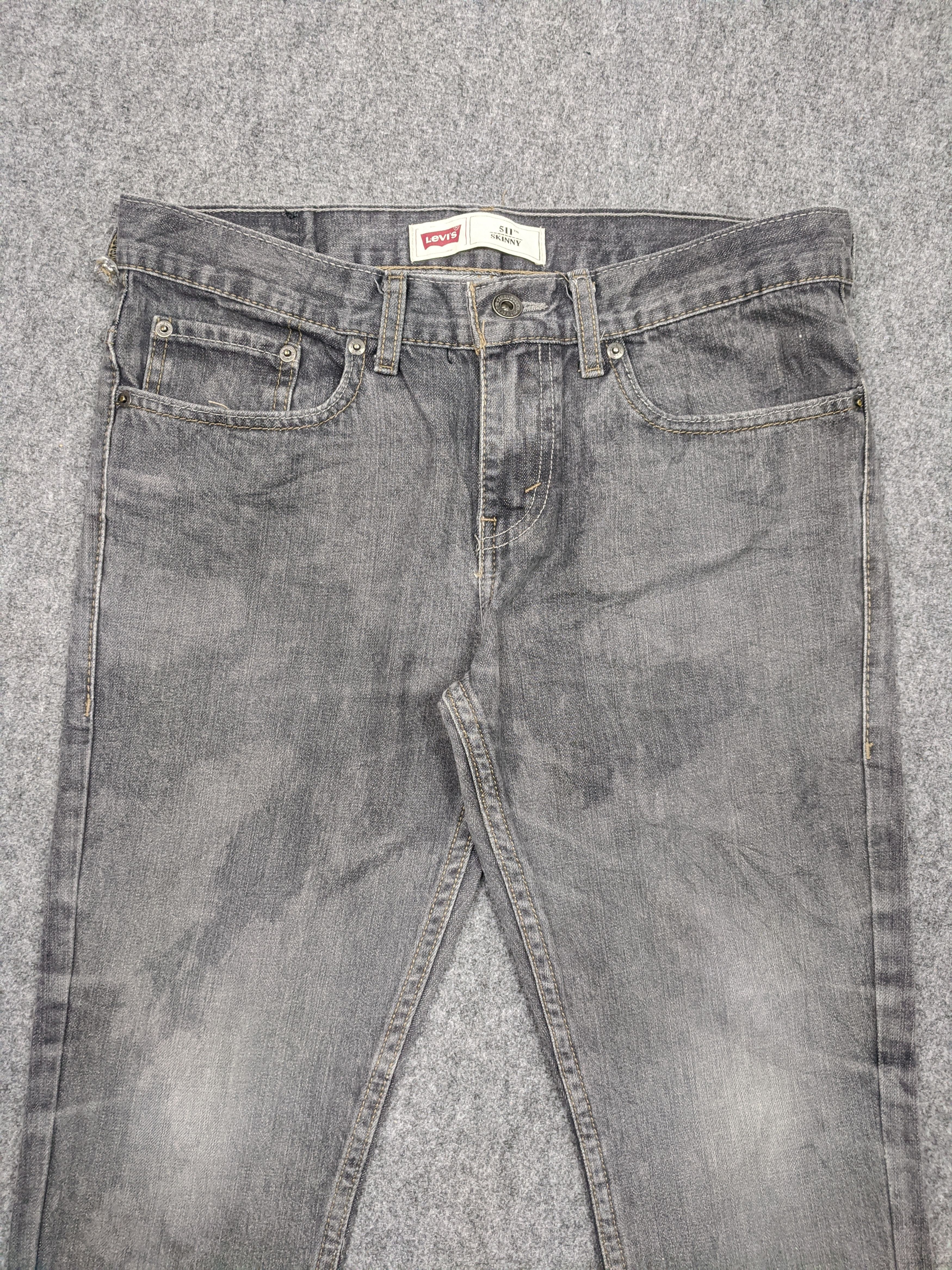Levi's × Vintage Vintage Levis 511 Jeans DP0606 Size US 33 - 2 Thumbnail