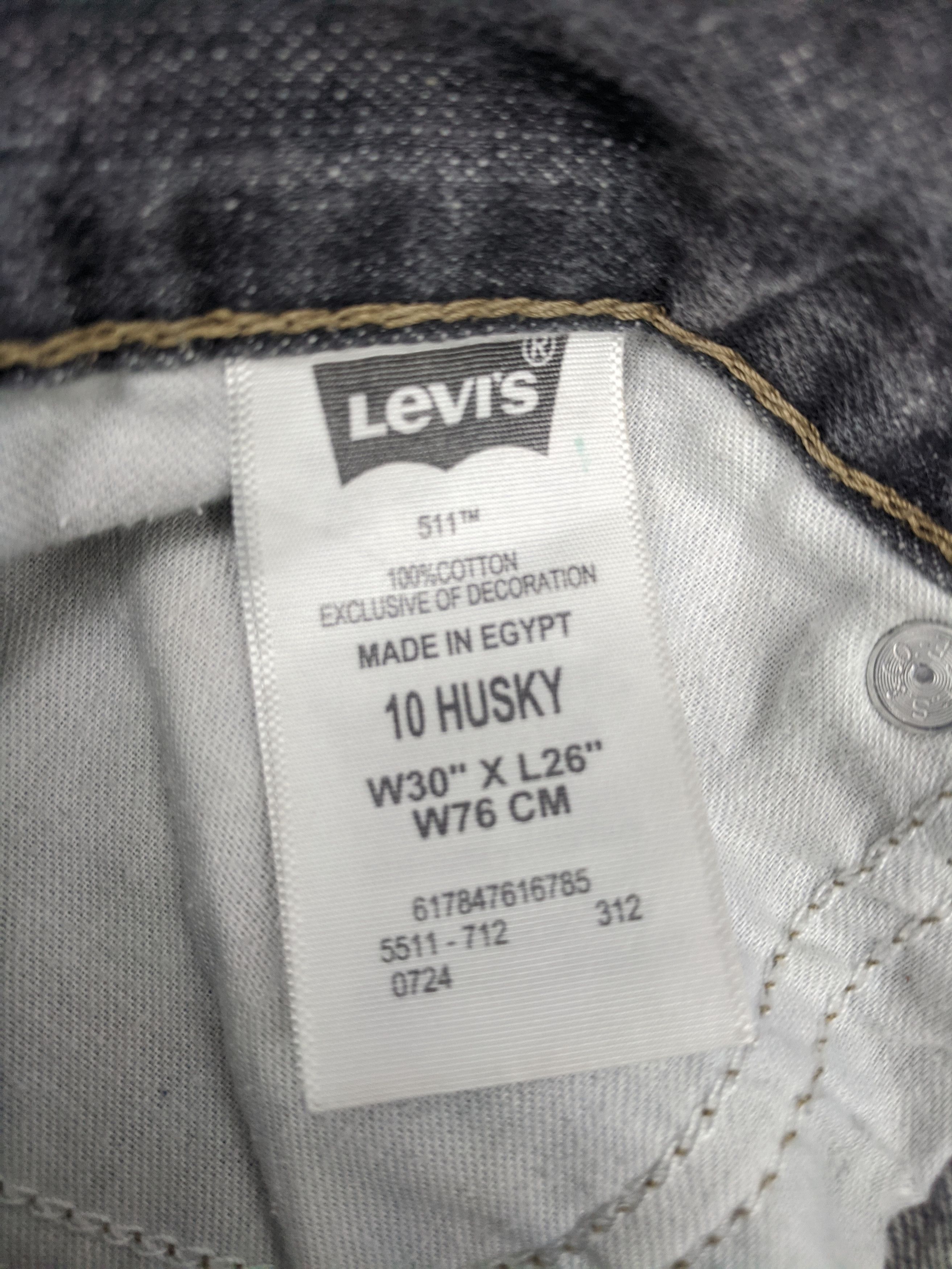 Levi's × Vintage Vintage Levis 511 Jeans DP0606 Size US 33 - 15 Thumbnail