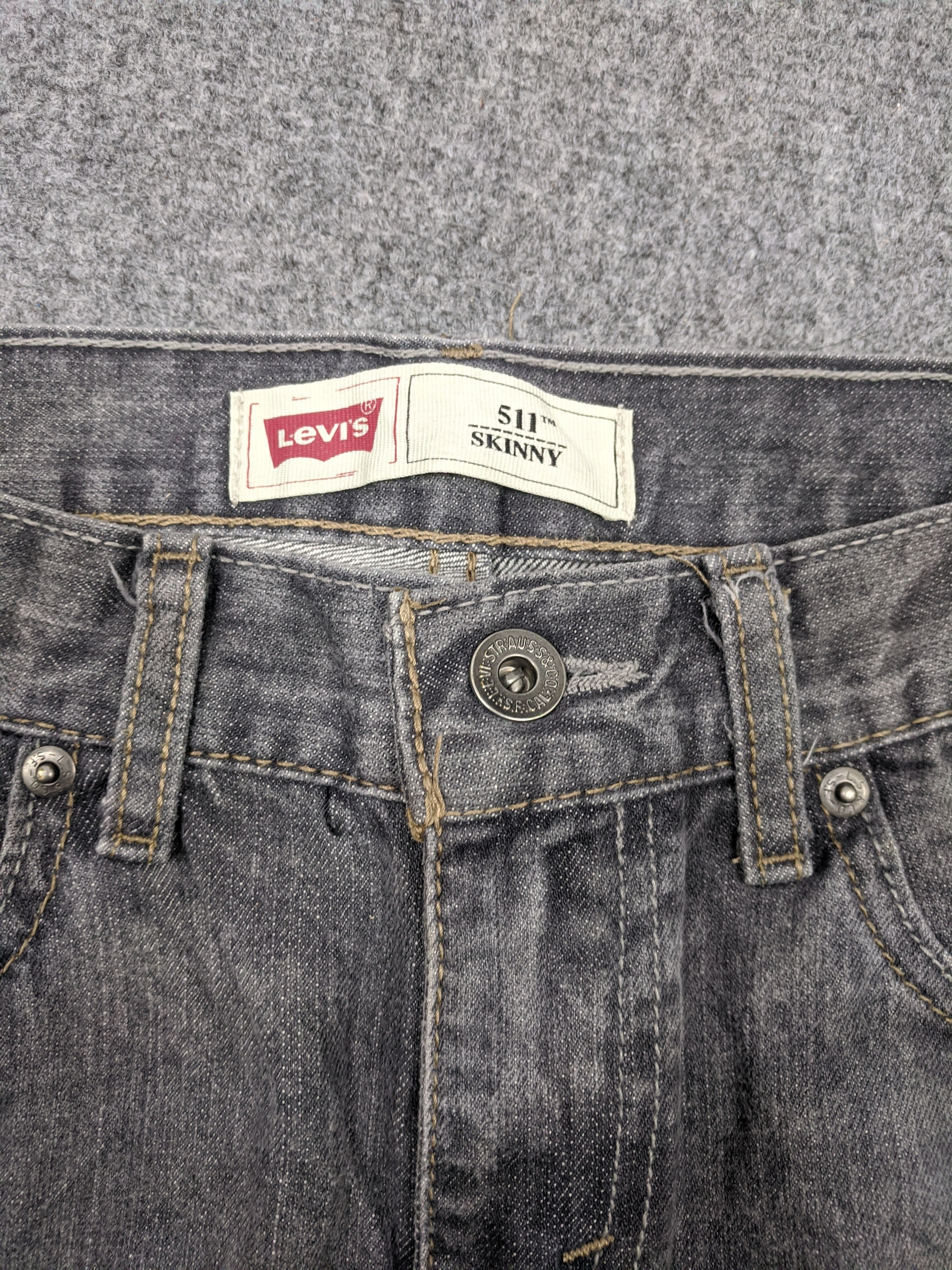 Levi's × Vintage Vintage Levis 511 Jeans DP0606 Size US 33 - 6 Thumbnail