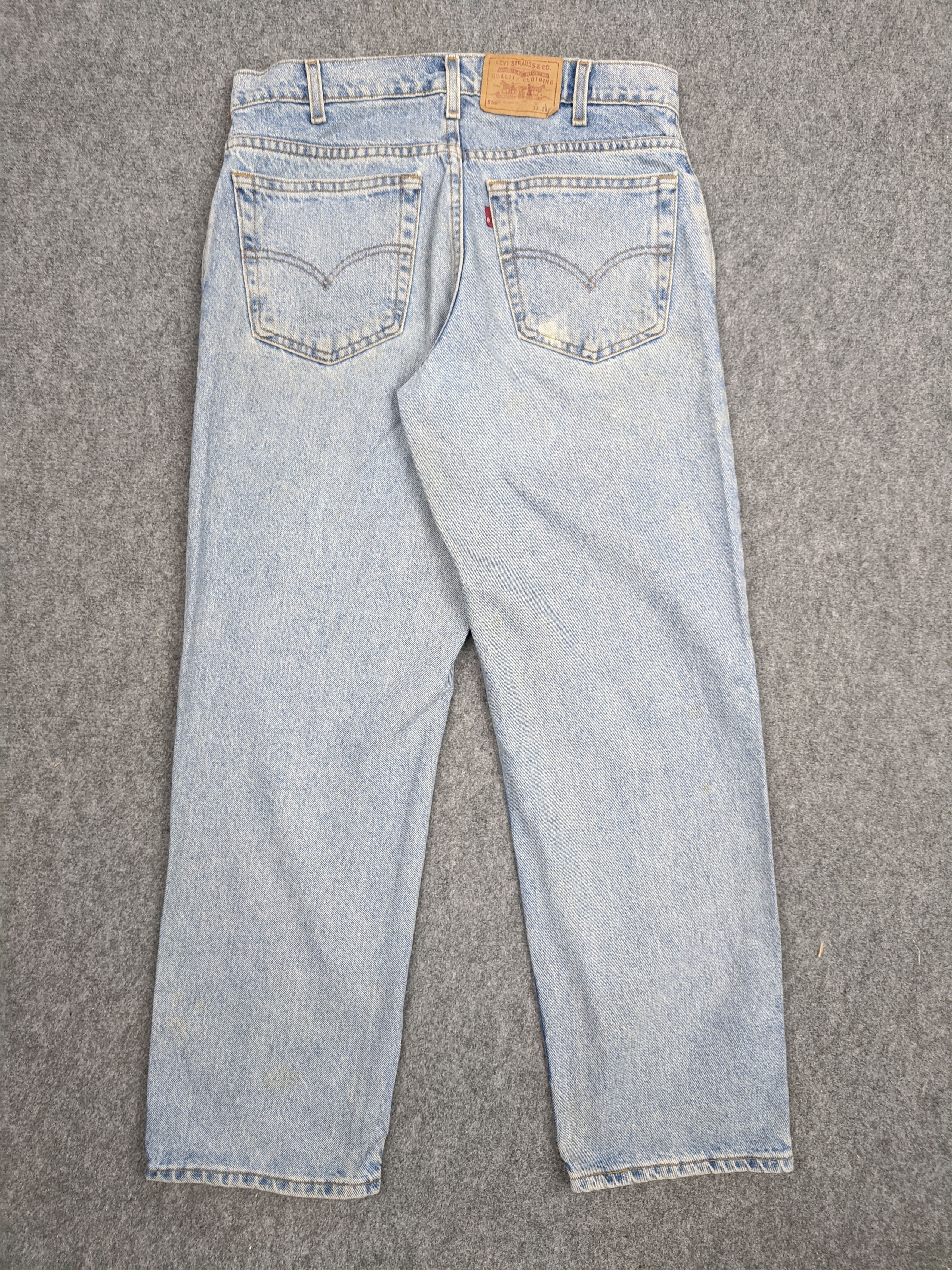 Levi's × Vintage Vintage Levis 550 Jeans DP0648 Size US 33 - 3 Thumbnail