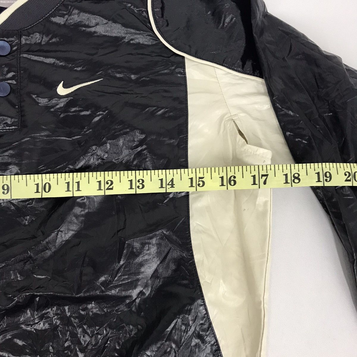Nike Vintage Nike Baseball Swoosh Big Logo Waterproof Jacket Size M / US 6-8 / IT 42-44 - 6 Thumbnail