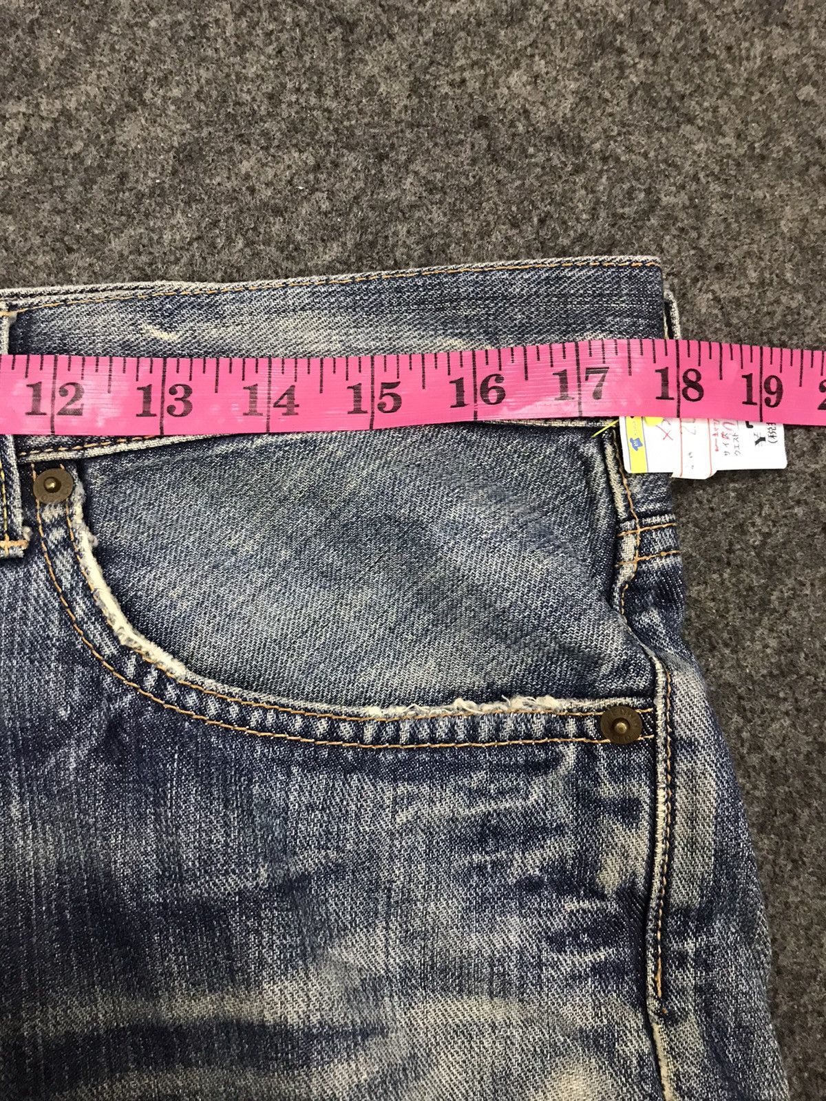 Edwin Vintage 90s Edwin Exclusive Model Straight Cut Denim Size 34" / US 12 / IT 48 - 8 Thumbnail