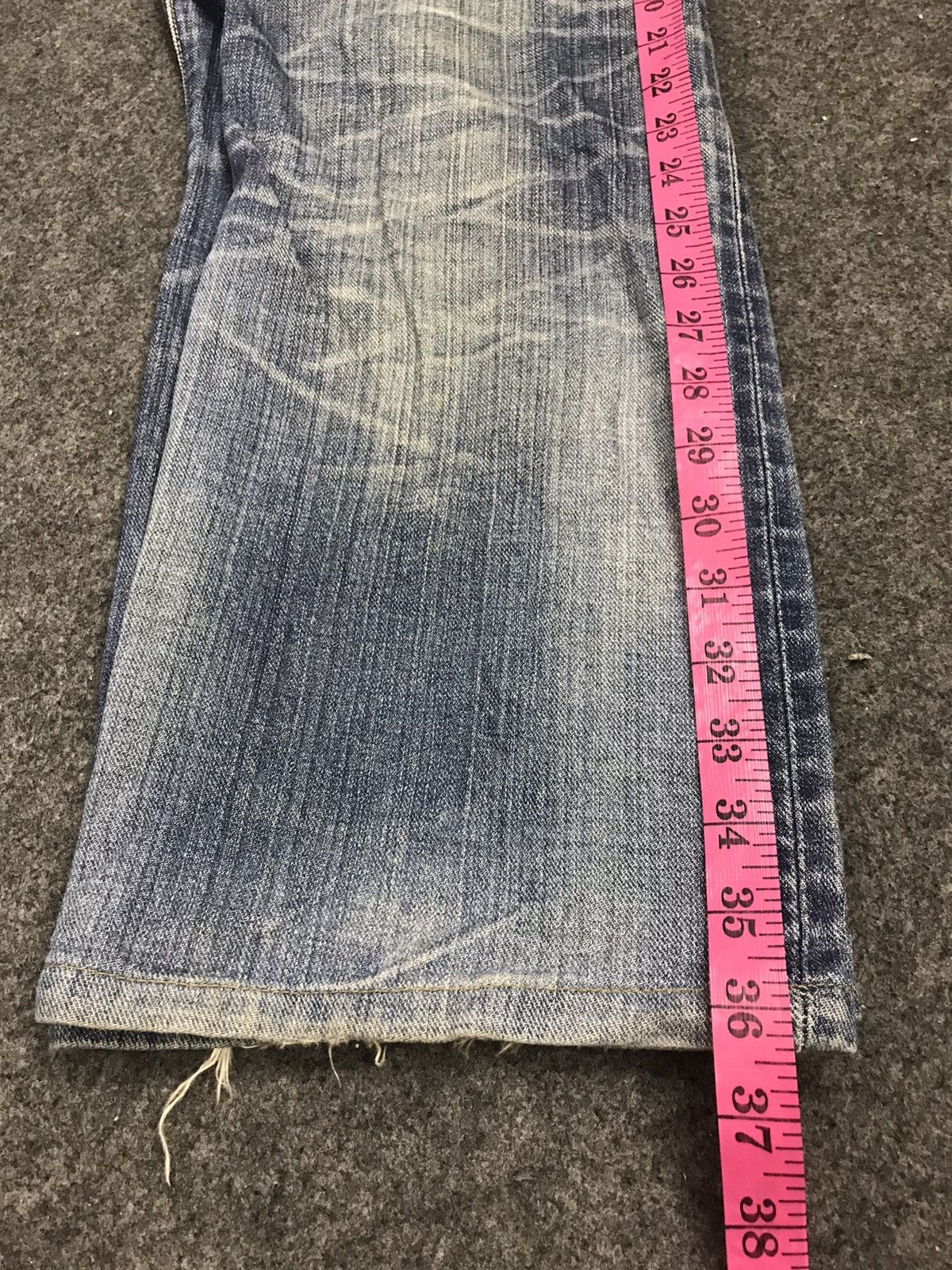 Edwin Vintage 90s Edwin Exclusive Model Straight Cut Denim Size 34" / US 12 / IT 48 - 9 Thumbnail
