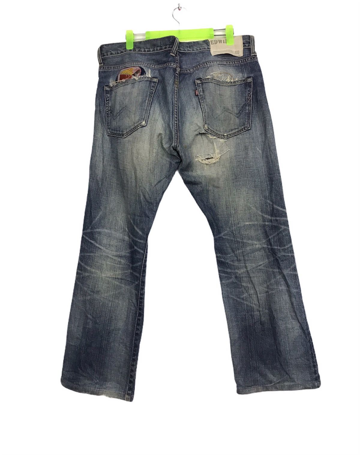 Edwin Vintage 90s Edwin Exclusive Model Straight Cut Denim Size 34" / US 12 / IT 48 - 2 Thumbnail