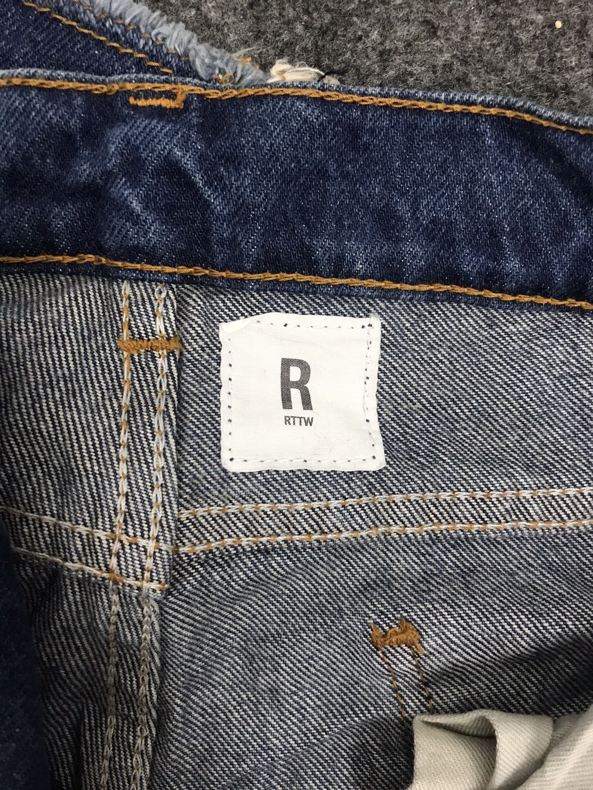 Vintage Vintage RTTW Distressed Denim Indigo Modern Classic Design Size US 28 / EU 44 - 10 Thumbnail