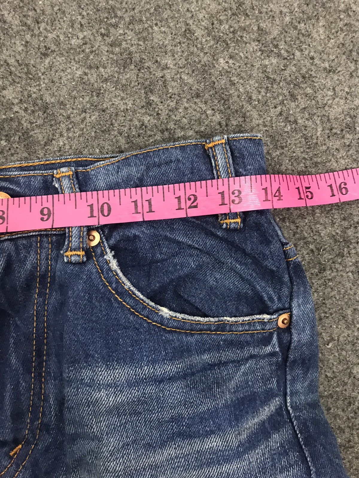Vintage Vintage RTTW Distressed Denim Indigo Modern Classic Design Size US 28 / EU 44 - 3 Thumbnail