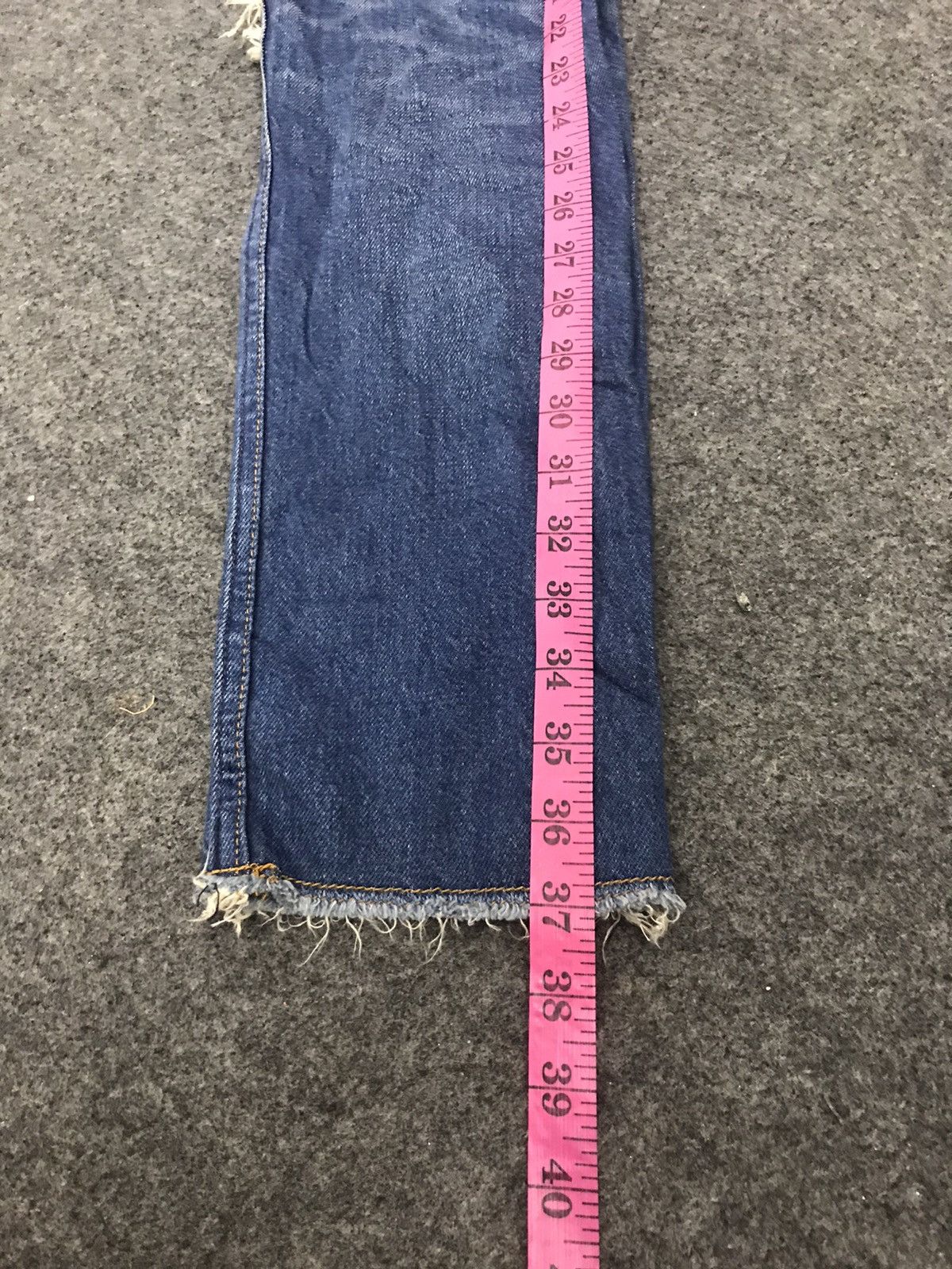 Vintage Vintage RTTW Distressed Denim Indigo Modern Classic Design Size US 28 / EU 44 - 7 Thumbnail