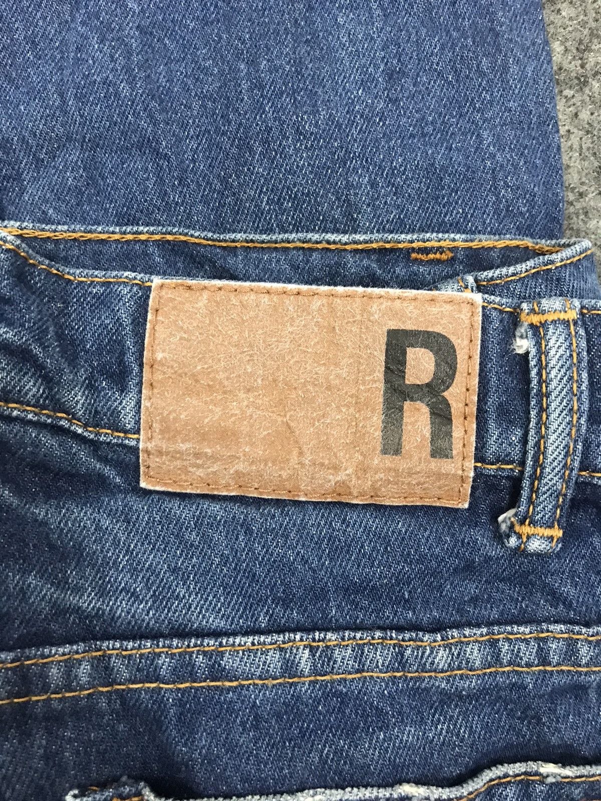Vintage Vintage RTTW Distressed Denim Indigo Modern Classic Design Size US 28 / EU 44 - 8 Thumbnail
