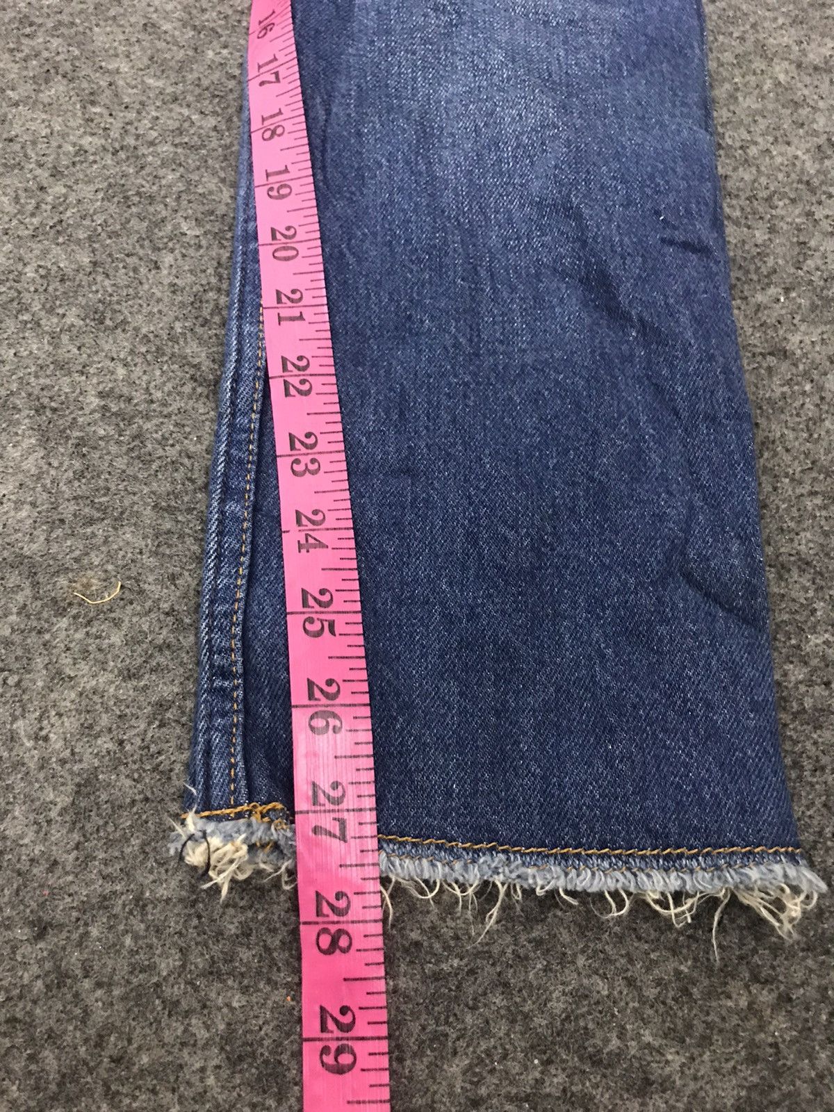 Vintage Vintage RTTW Distressed Denim Indigo Modern Classic Design Size US 28 / EU 44 - 5 Thumbnail
