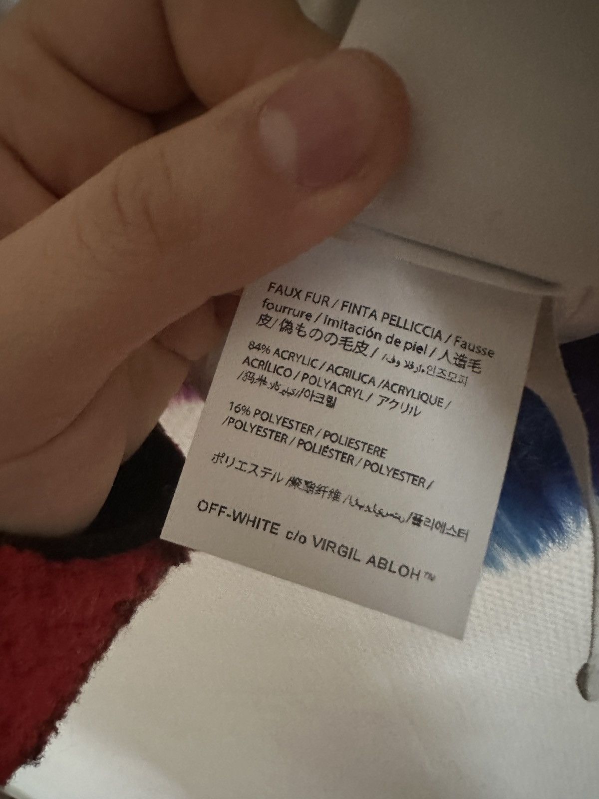 Off-White Off-White Faux Fur Jacket Size US S / EU 44-46 / 1 - 15 Thumbnail
