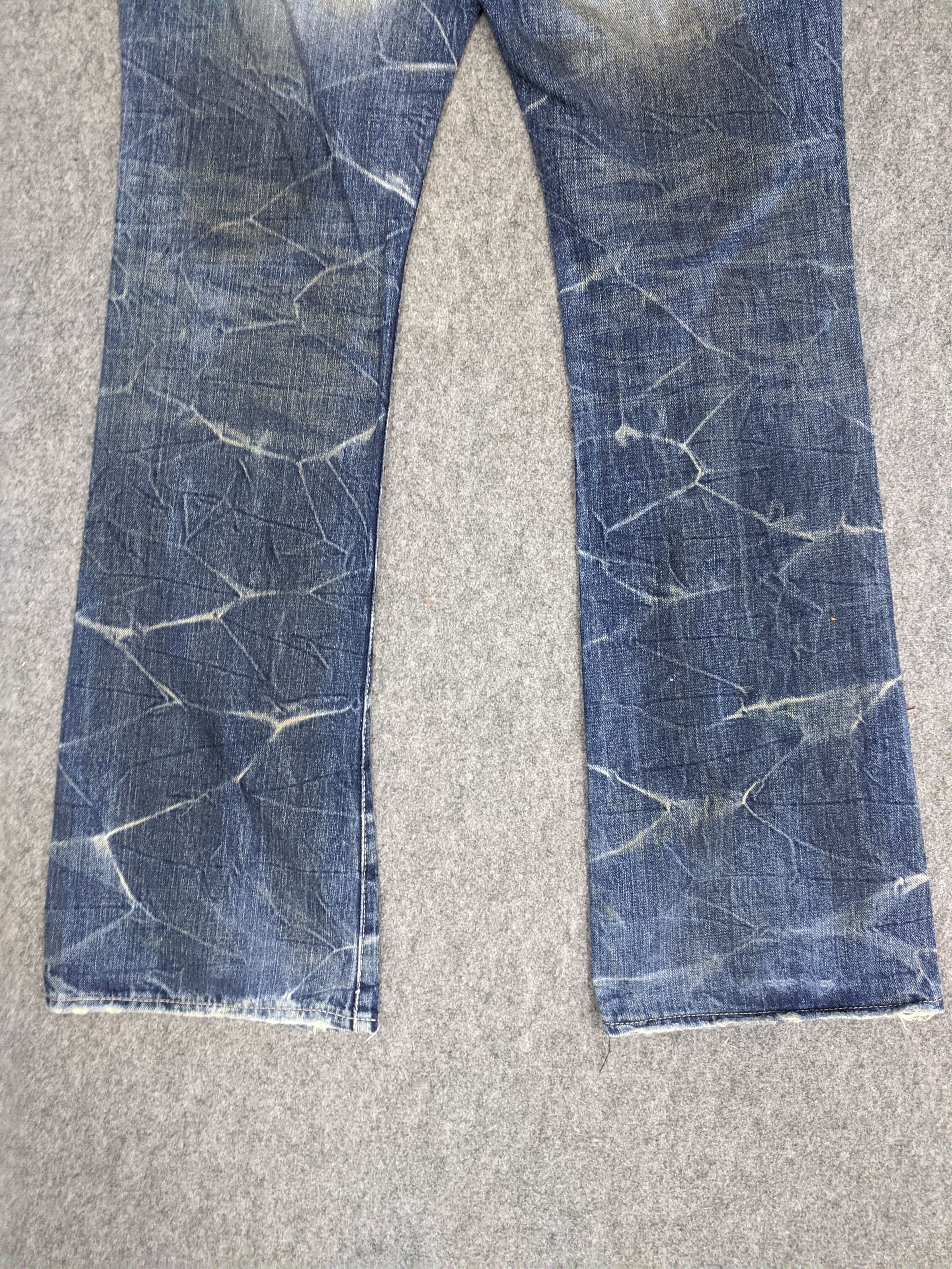 If Six Was Nine × Japanese Brand × Vintage Vintage Distressed Flared Jeans DP0663 Size US 33 - 14 Thumbnail