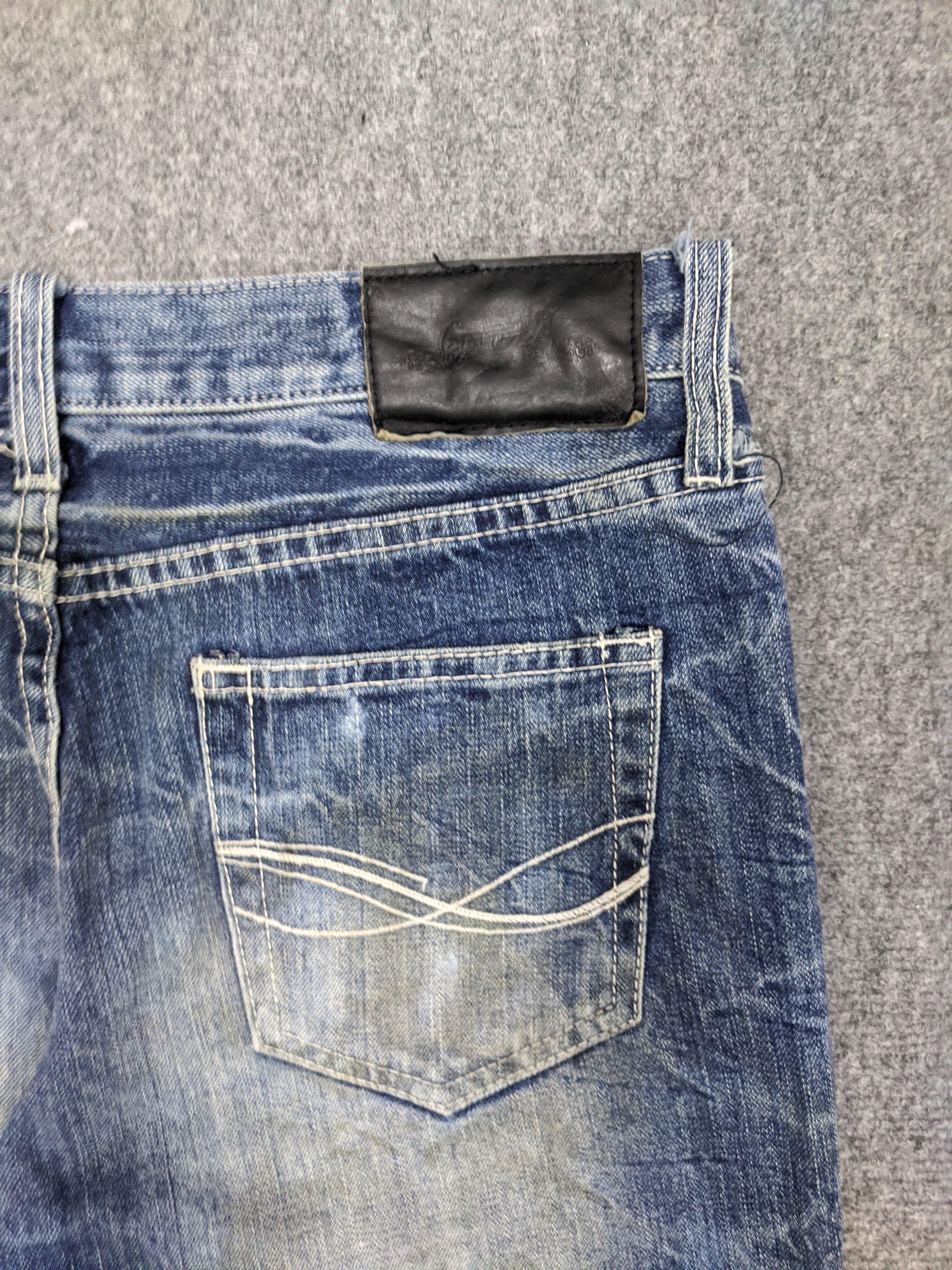 If Six Was Nine × Japanese Brand × Vintage Vintage Distressed Flared Jeans DP0663 Size US 33 - 15 Thumbnail