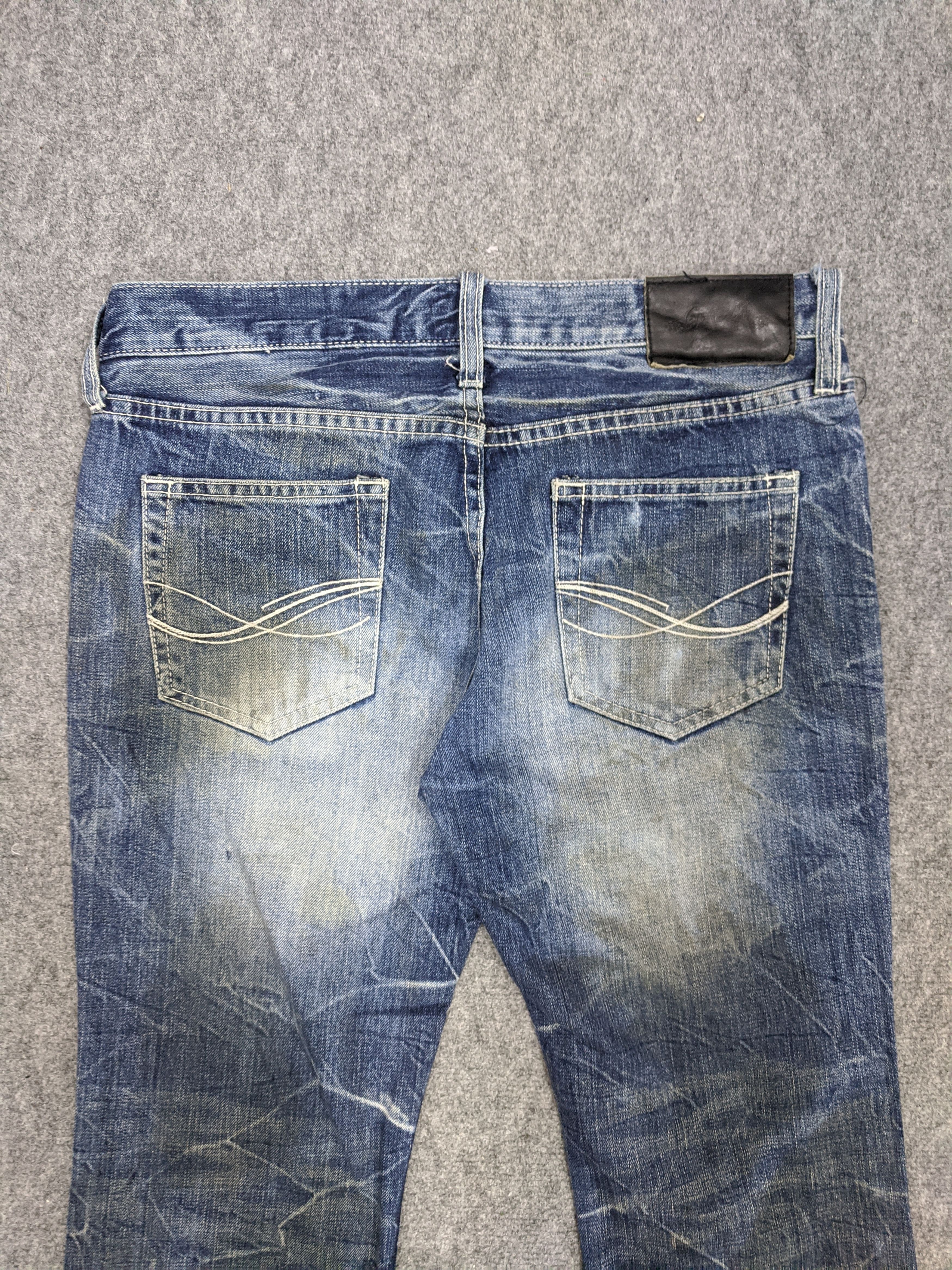 If Six Was Nine × Japanese Brand × Vintage Vintage Distressed Flared Jeans DP0663 Size US 33 - 4 Thumbnail