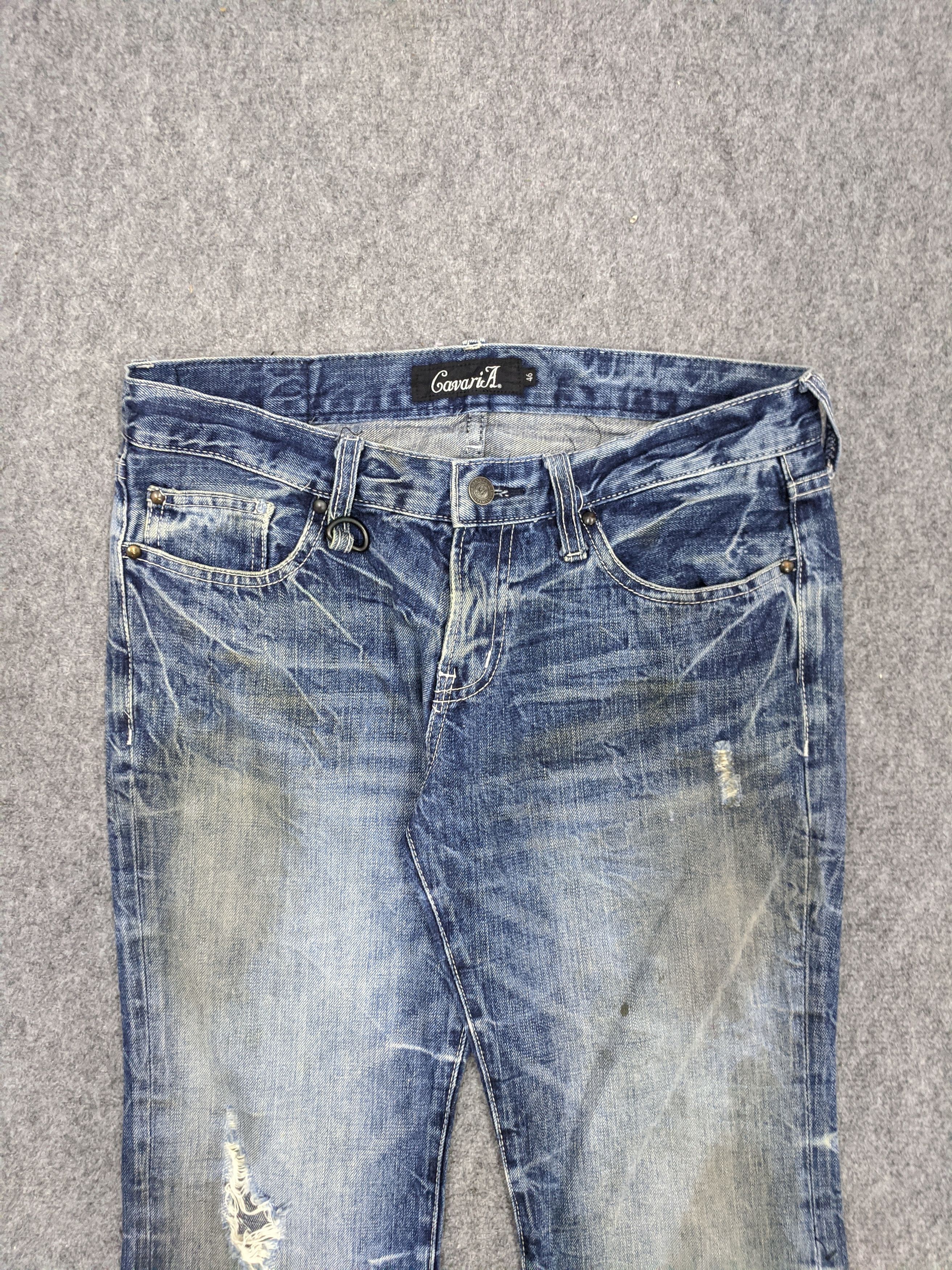 If Six Was Nine × Japanese Brand × Vintage Vintage Distressed Flared Jeans DP0663 Size US 33 - 2 Thumbnail