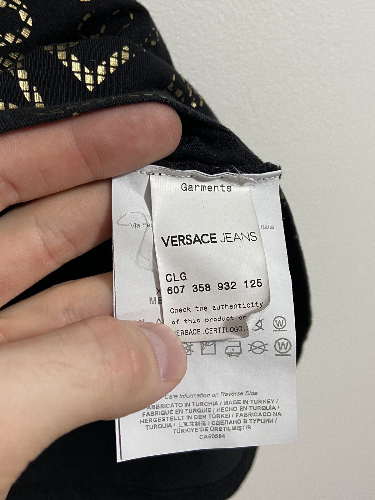 Versace Versace Jeans Logo Couture Men’s Size US XXL / EU 58 / 5 - 12 Thumbnail