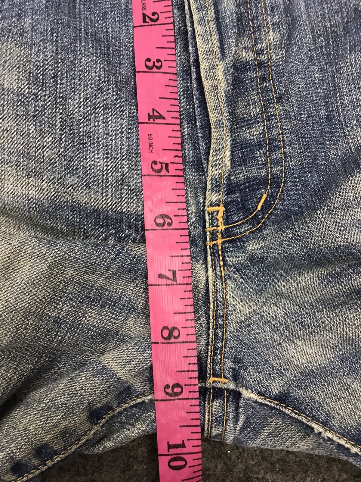 Takeo Kikuchi Takeo Kikuchi Japan Japanese Industrial Designer Denim Jeans Size 32" / US 10 / IT 46 - 9 Thumbnail