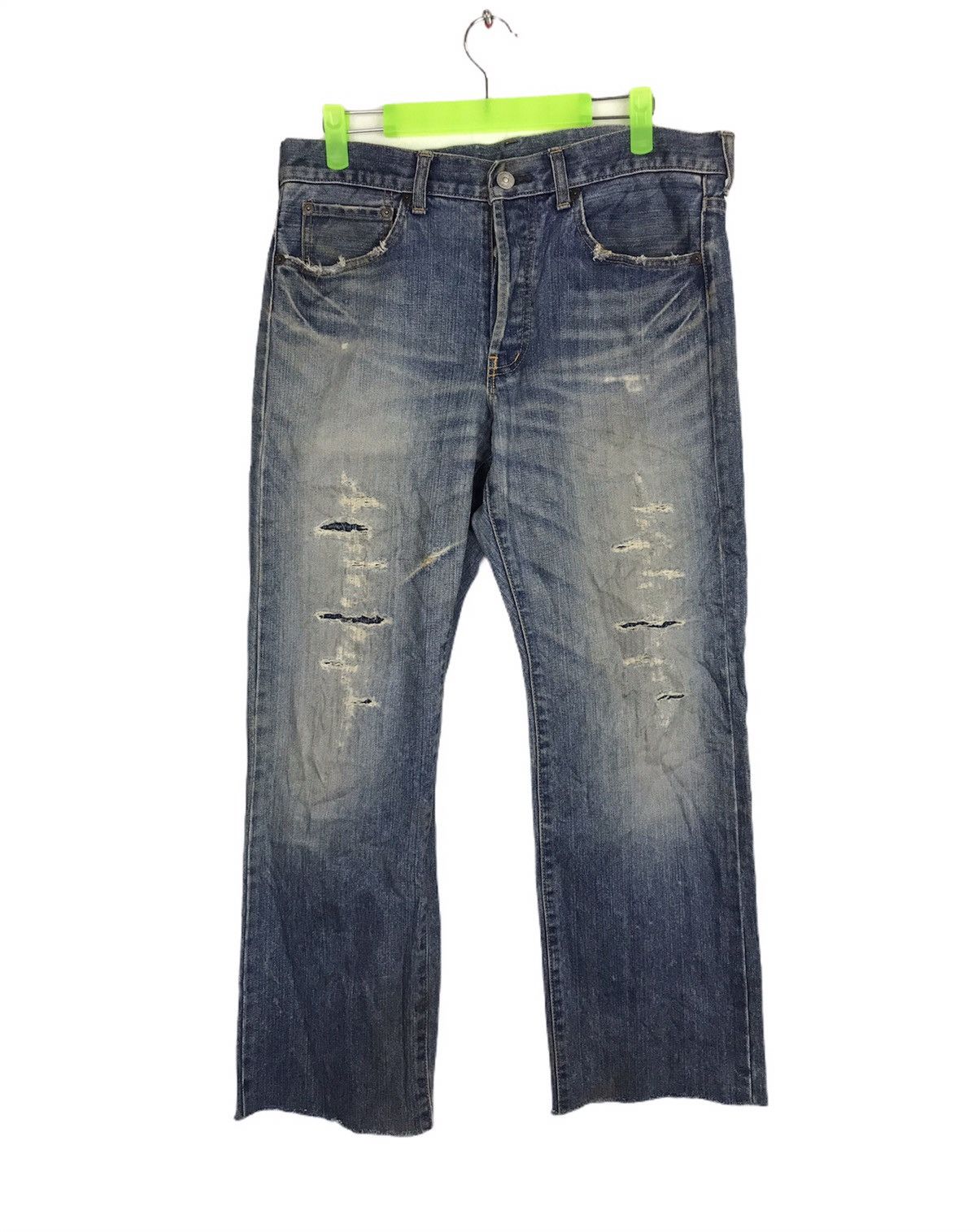 Takeo Kikuchi Takeo Kikuchi Japan Japanese Industrial Designer Denim Jeans Size 32" / US 10 / IT 46 - 1 Thumbnail