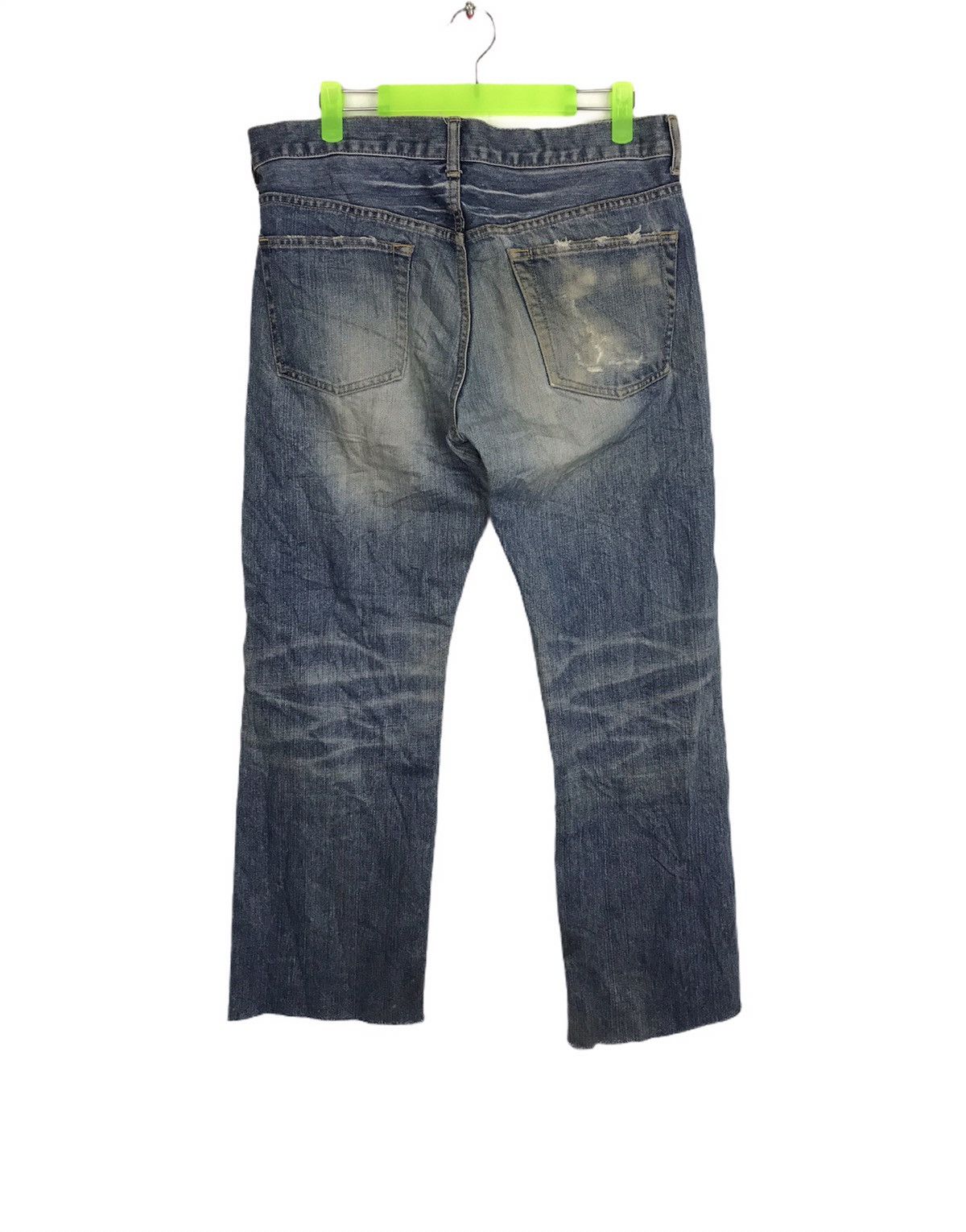 Takeo Kikuchi Takeo Kikuchi Japan Japanese Industrial Designer Denim Jeans Size 32" / US 10 / IT 46 - 2 Thumbnail