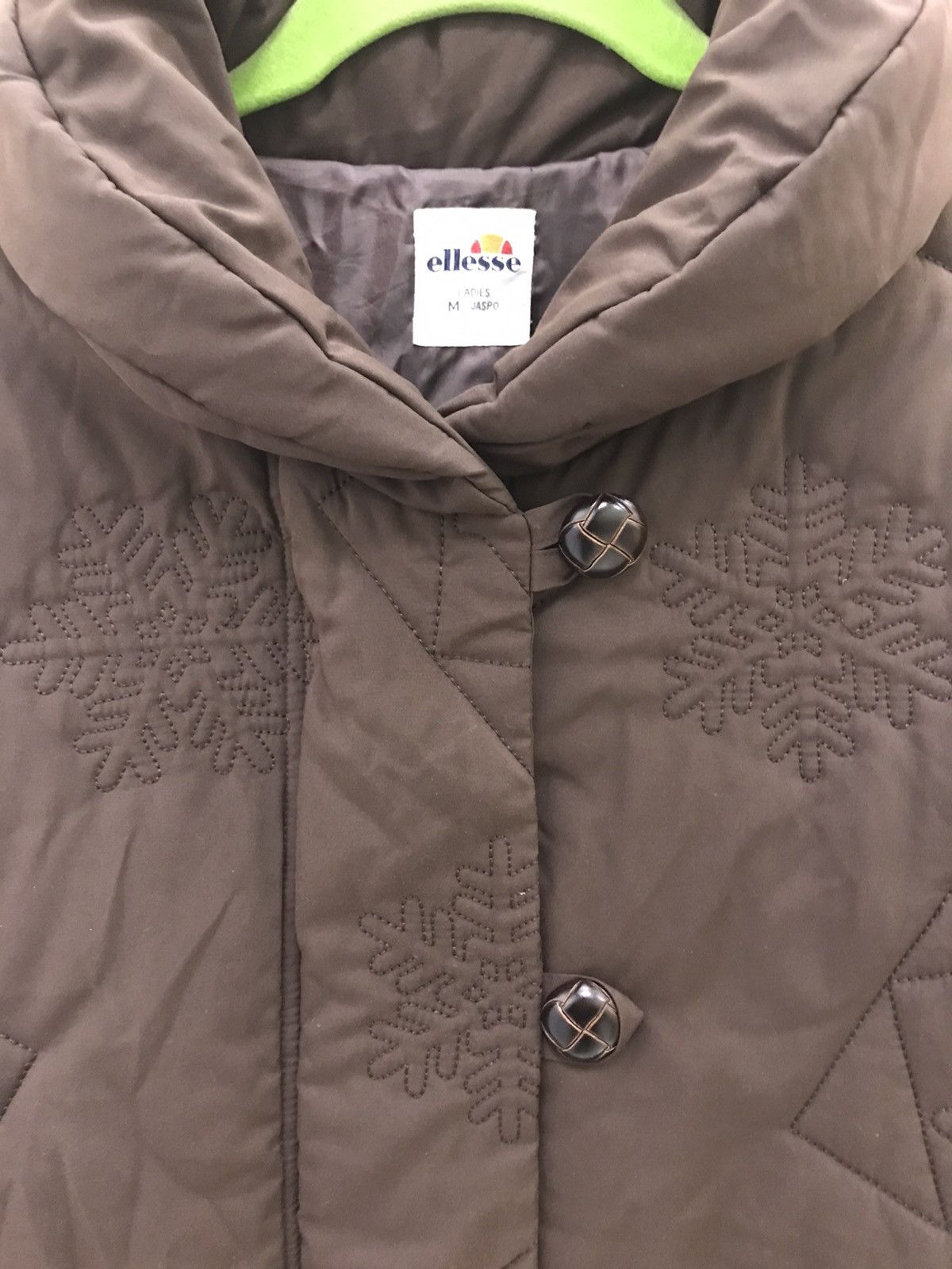 Ellesse Ellese Winter Button Up Puffer Coat Size US M / EU 48-50 / 2 - 11 Thumbnail