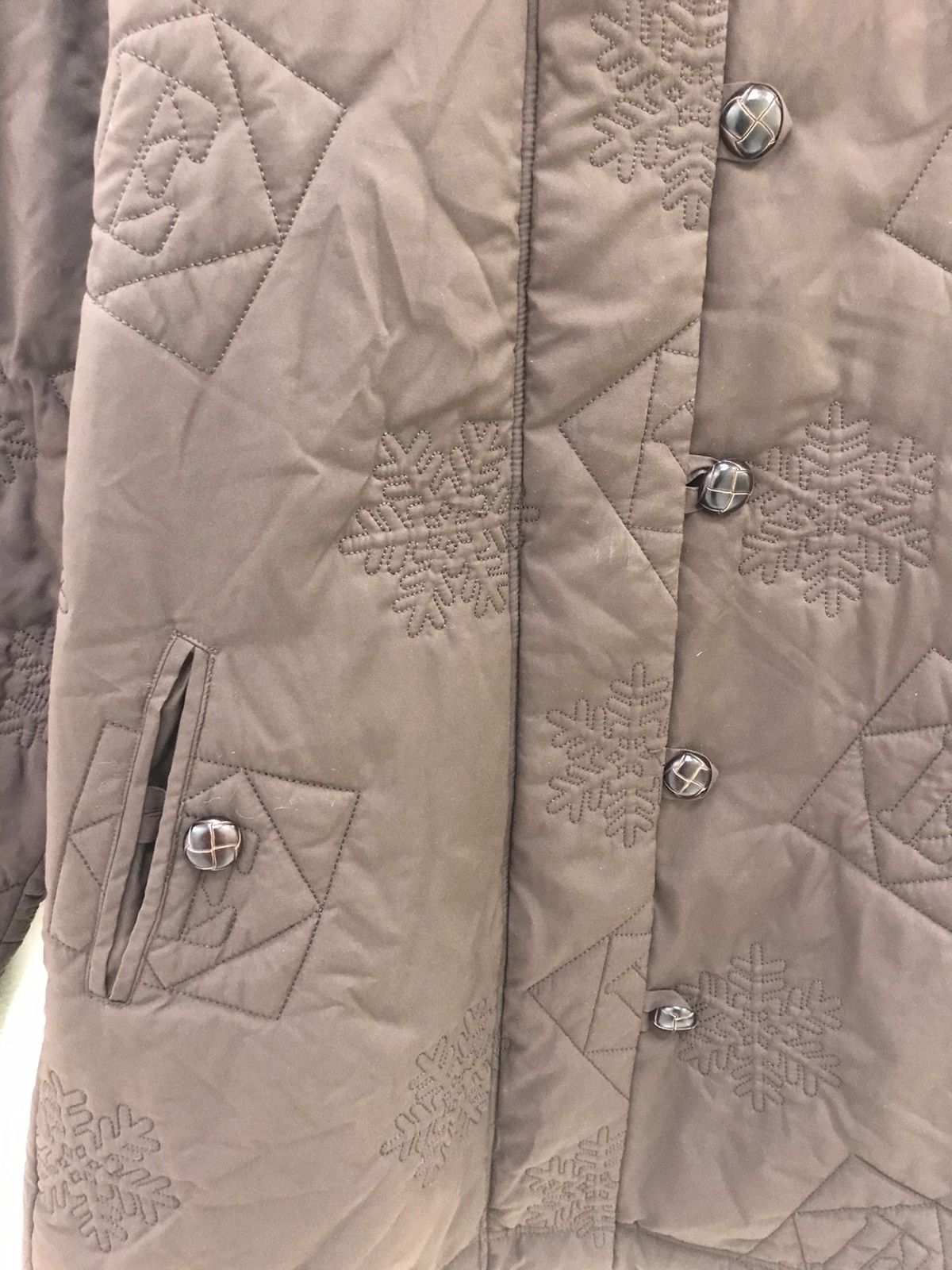 Ellesse Ellese Winter Button Up Puffer Coat Size US M / EU 48-50 / 2 - 14 Thumbnail