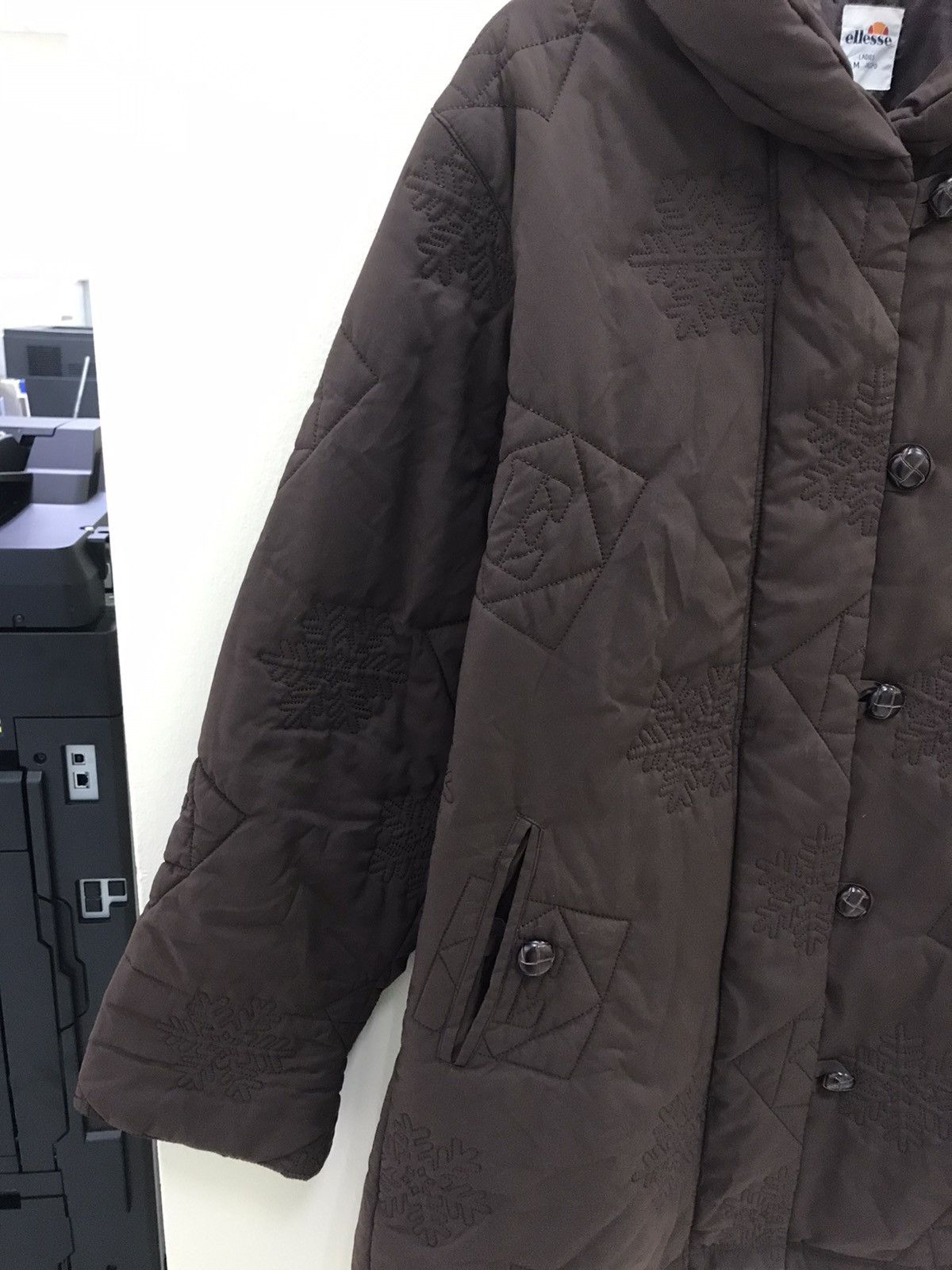 Ellesse Ellese Winter Button Up Puffer Coat Size US M / EU 48-50 / 2 - 7 Thumbnail