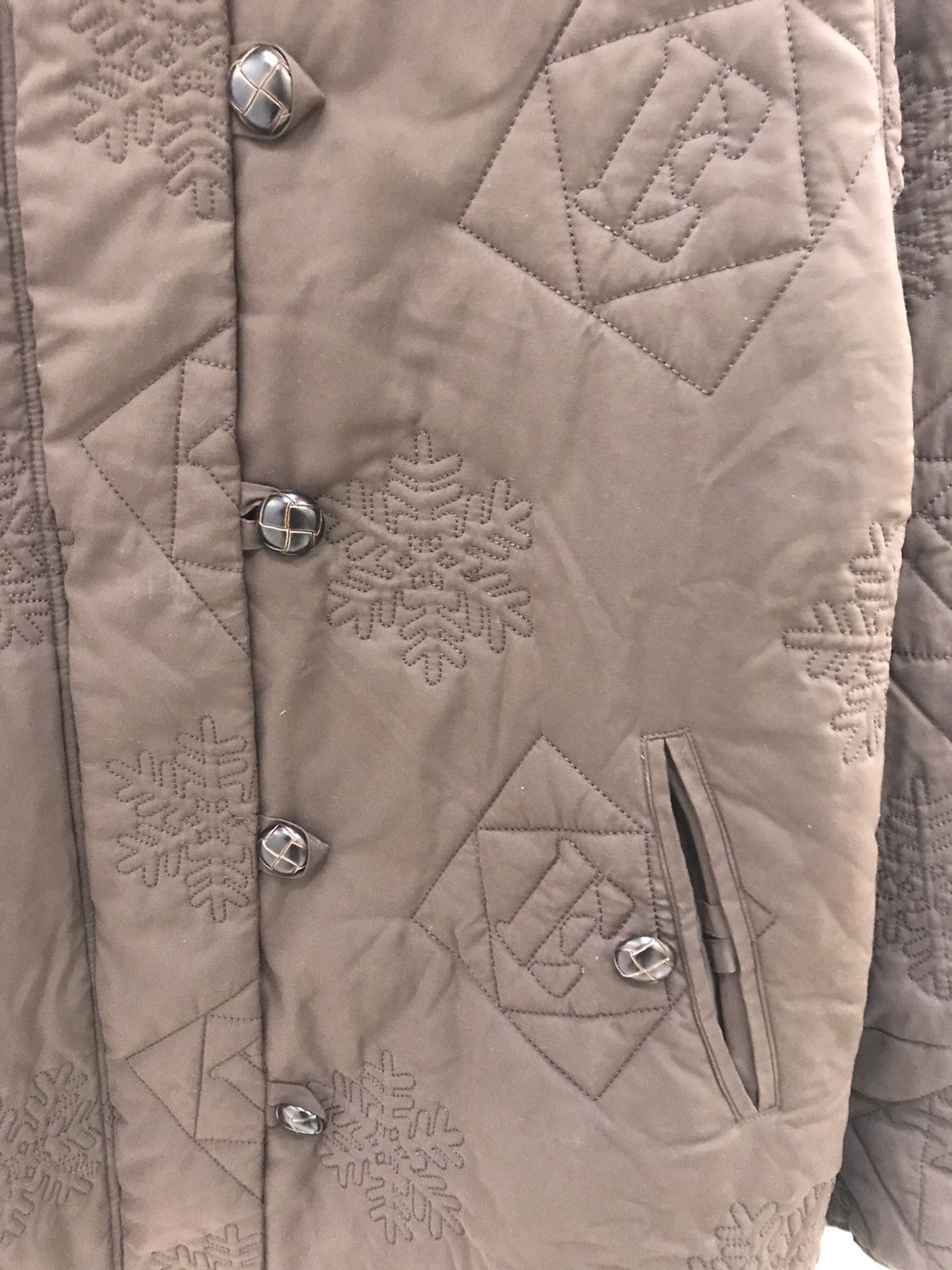 Ellesse Ellese Winter Button Up Puffer Coat Size US M / EU 48-50 / 2 - 13 Thumbnail