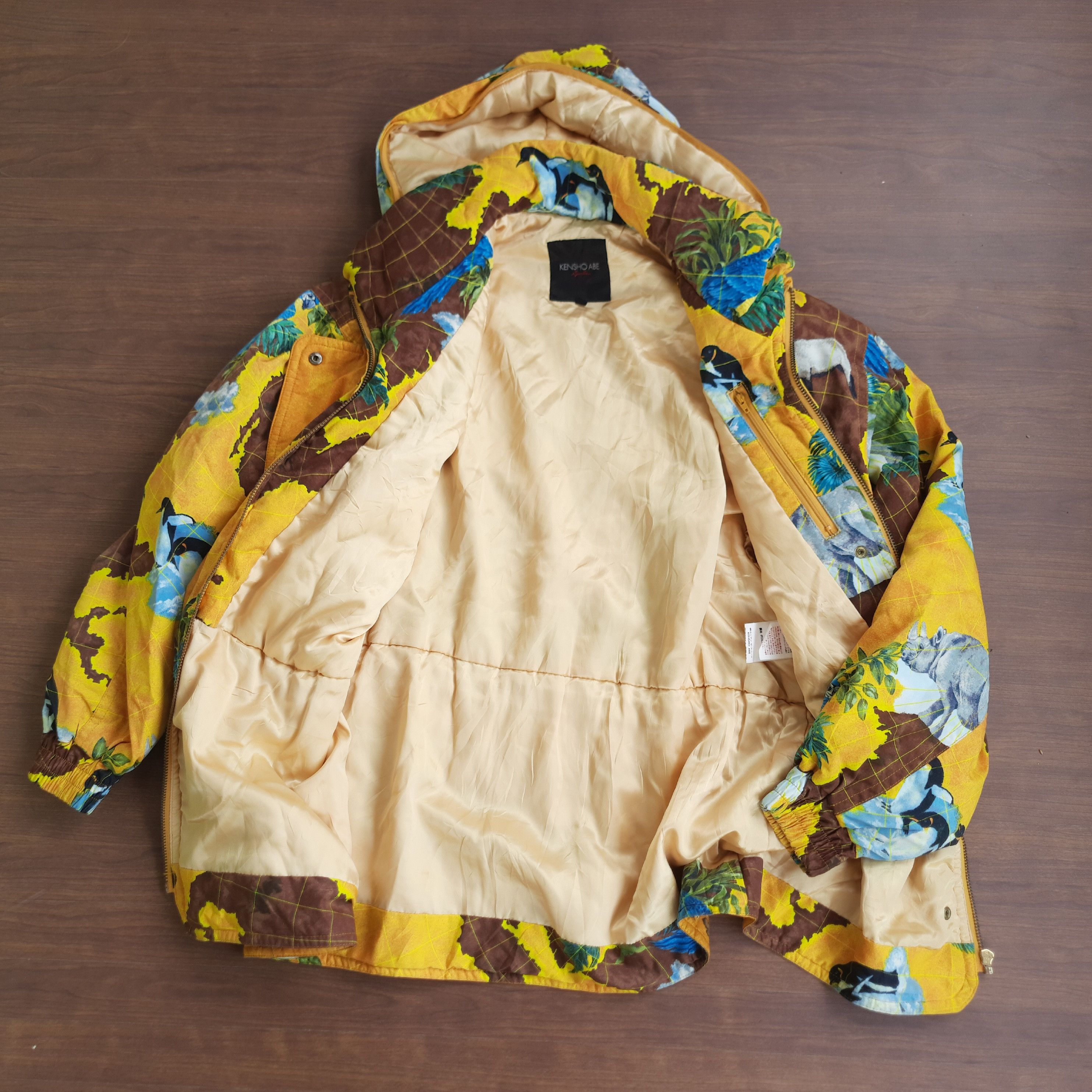 Kensho Abe Vintage Kensho Abe Sports Japan AOP Jacket Size L / US 10 / IT 46 - 3 Thumbnail