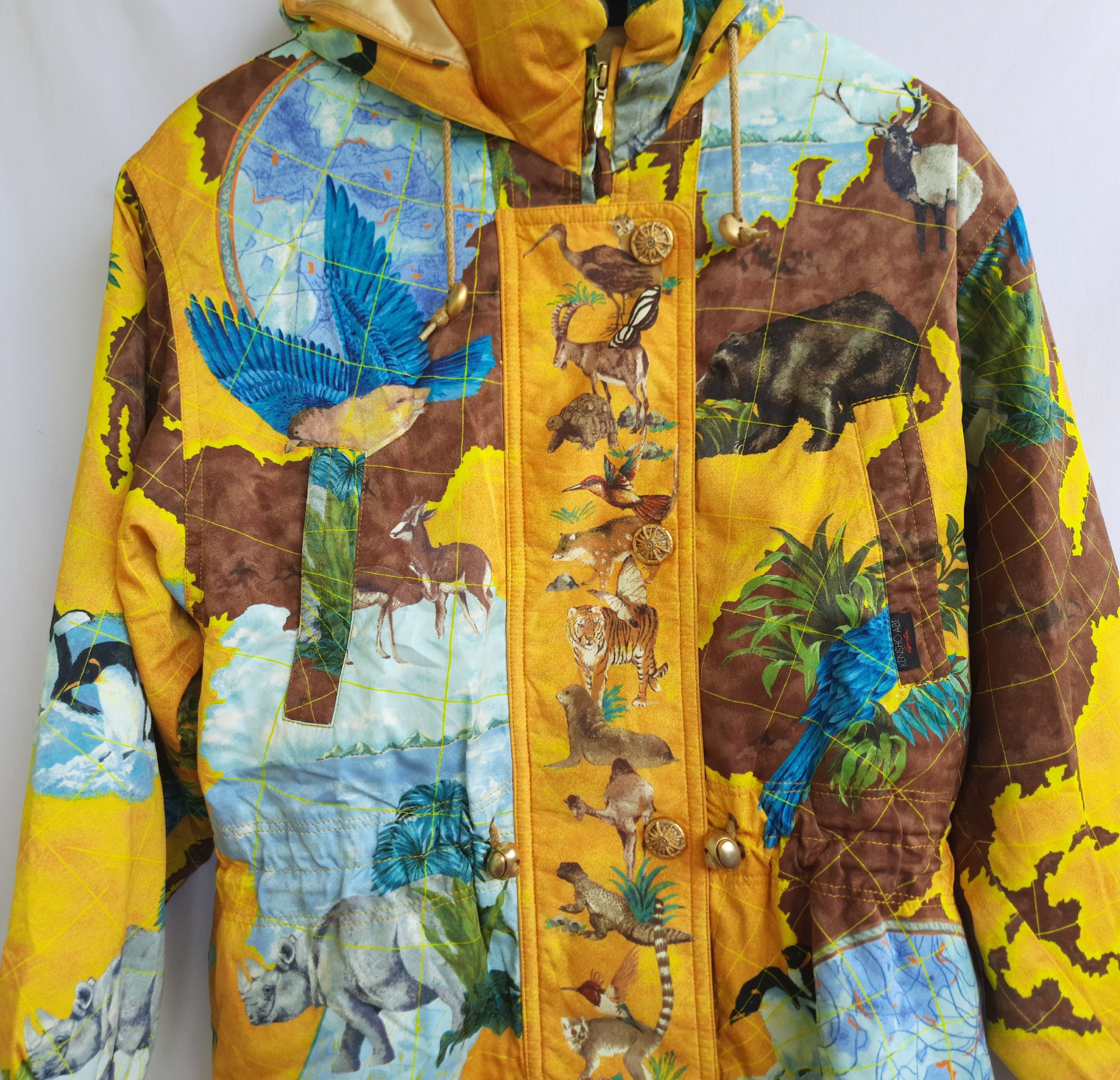 Kensho Abe Vintage Kensho Abe Sports Japan AOP Jacket Size L / US 10 / IT 46 - 5 Thumbnail