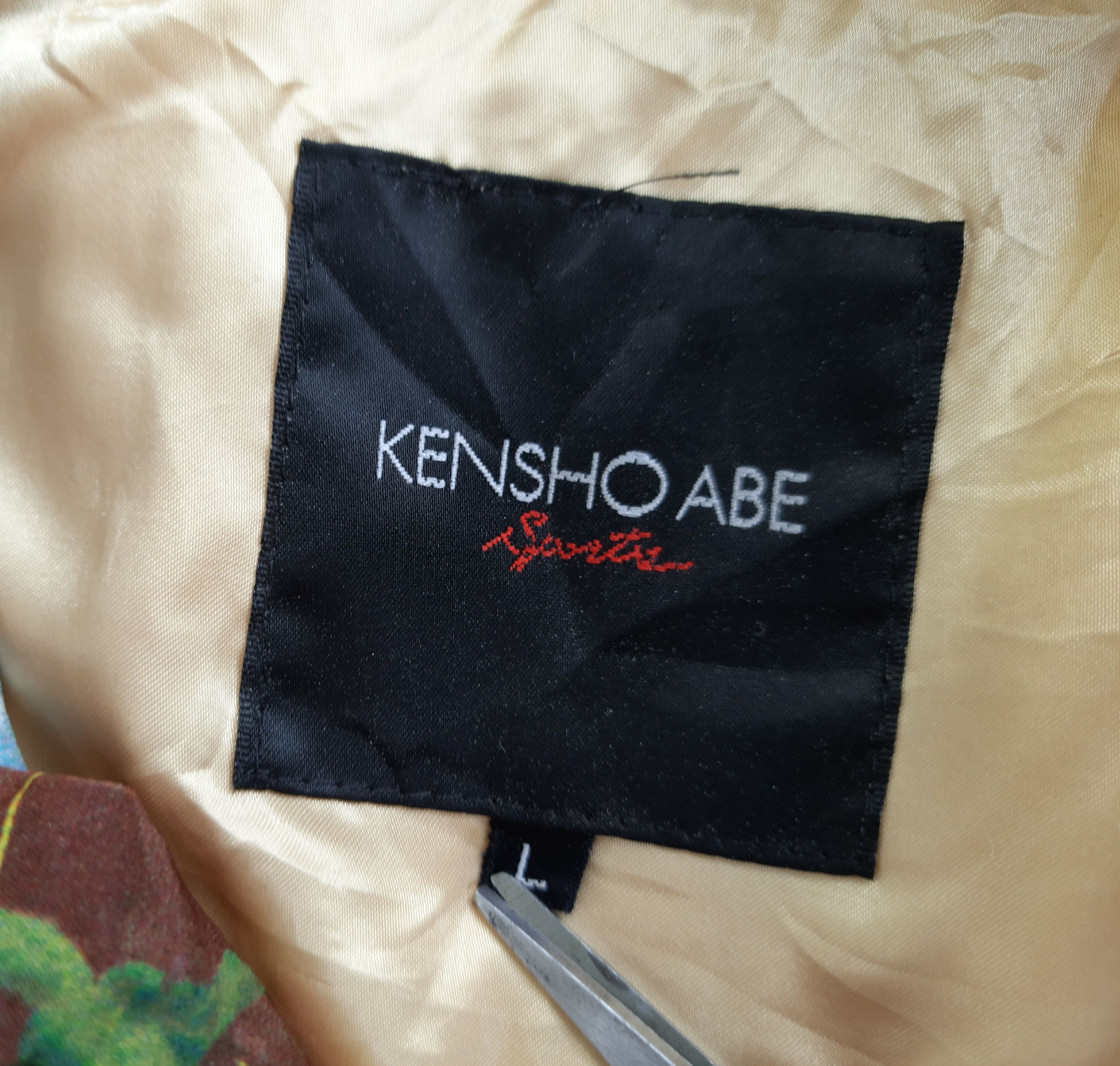 Kensho Abe Vintage Kensho Abe Sports Japan AOP Jacket Size L / US 10 / IT 46 - 12 Thumbnail