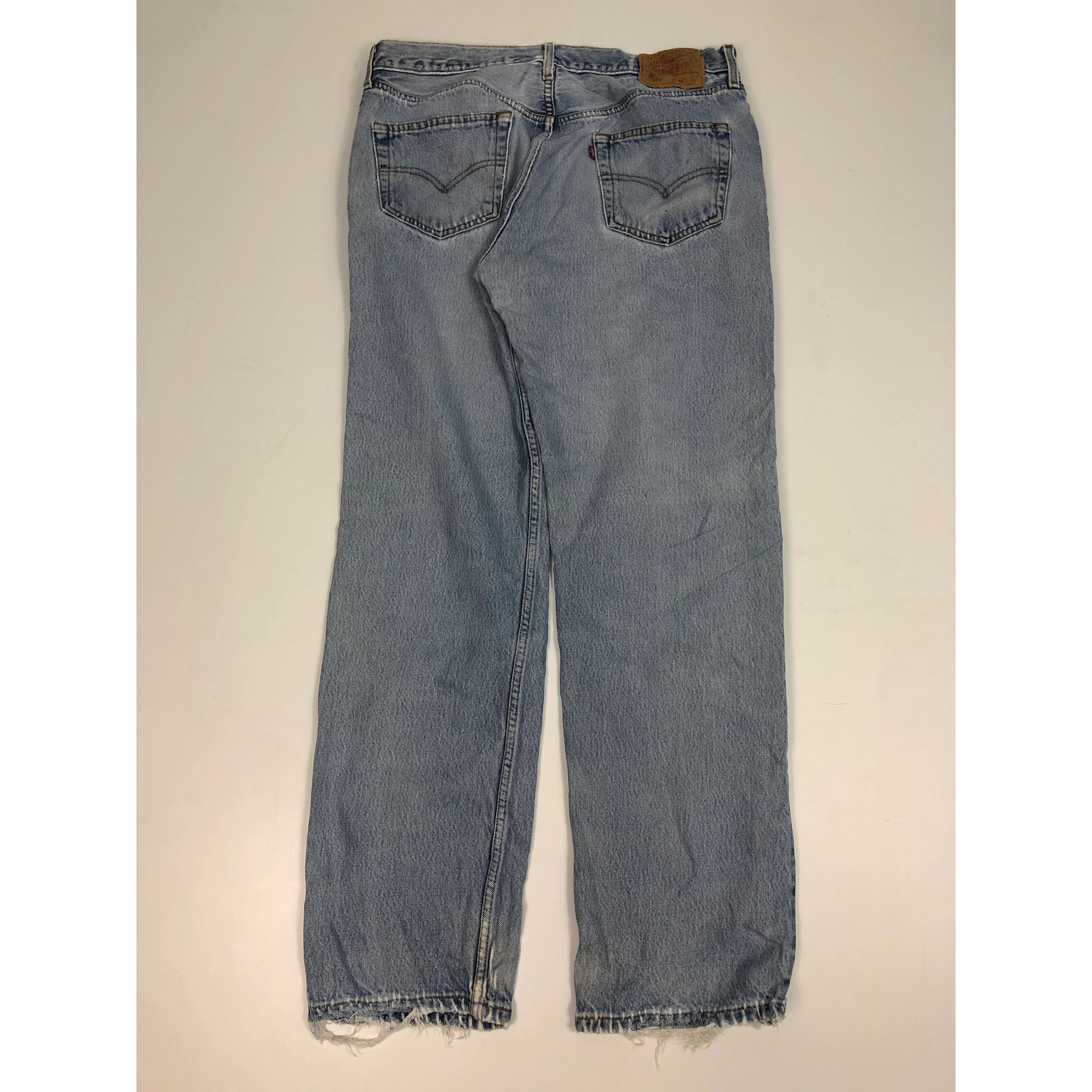Levi's Vintage 90s Levis 501 Faded Denim Pant DP0040 Size US 33 - 3 Thumbnail