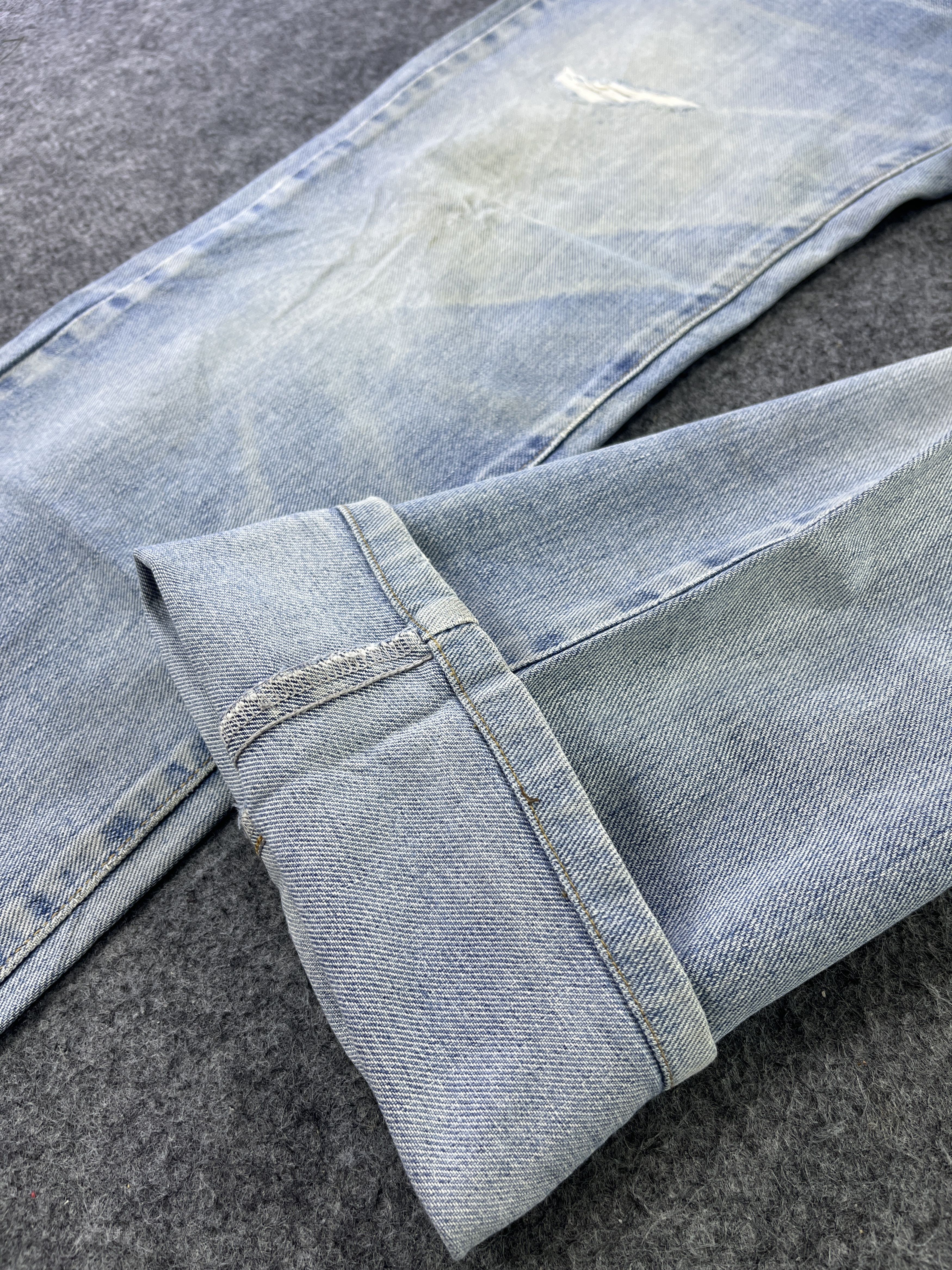 Edwin Edwin 604 Faded Distressed Jeans - J903 Size US 29 - 10 Thumbnail
