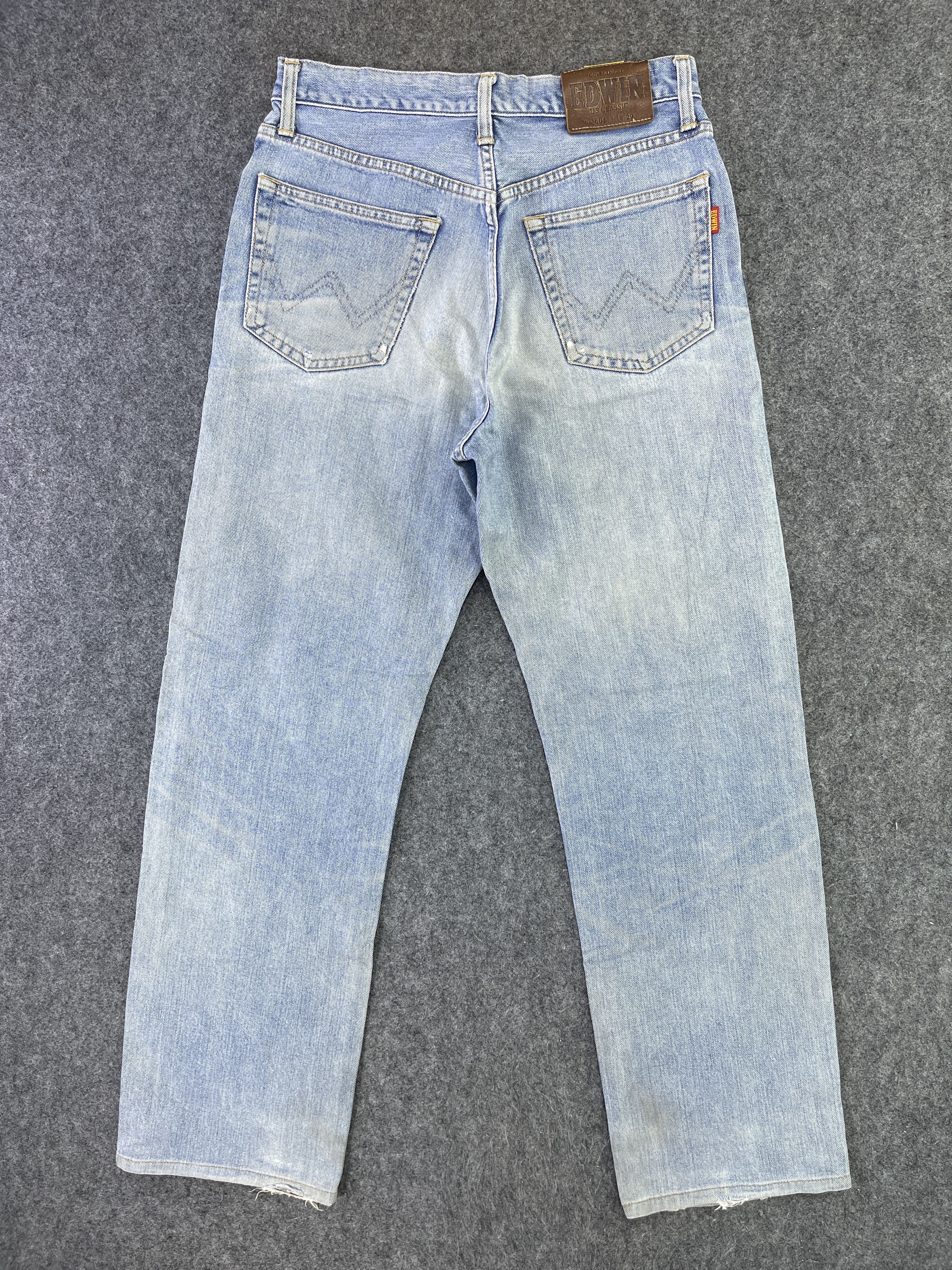 Edwin Edwin 604 Faded Distressed Jeans - J903 Size US 29 - 2 Thumbnail