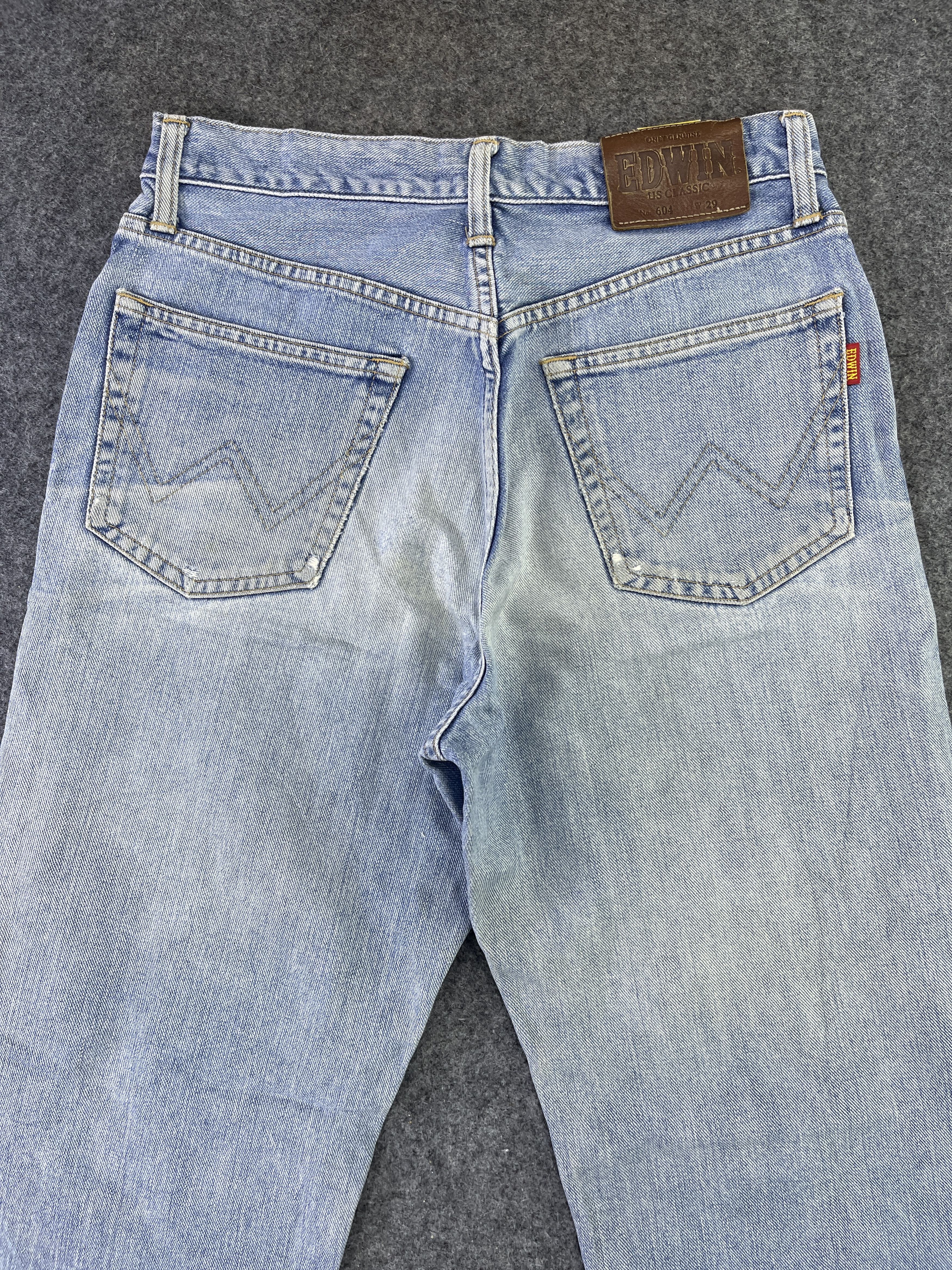 Edwin Edwin 604 Faded Distressed Jeans - J903 Size US 29 - 4 Thumbnail