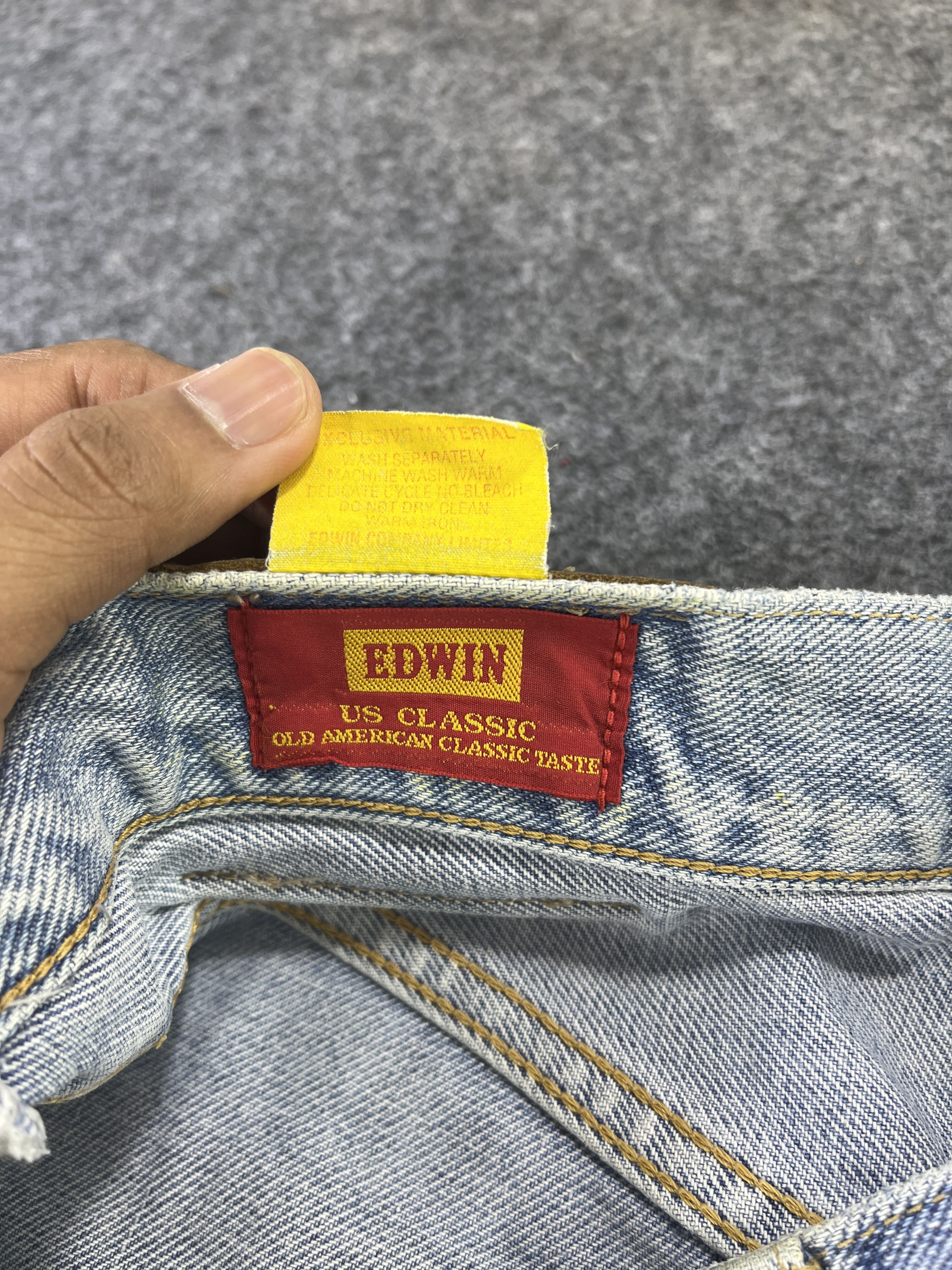 Edwin Edwin 604 Faded Distressed Jeans - J903 Size US 29 - 8 Thumbnail