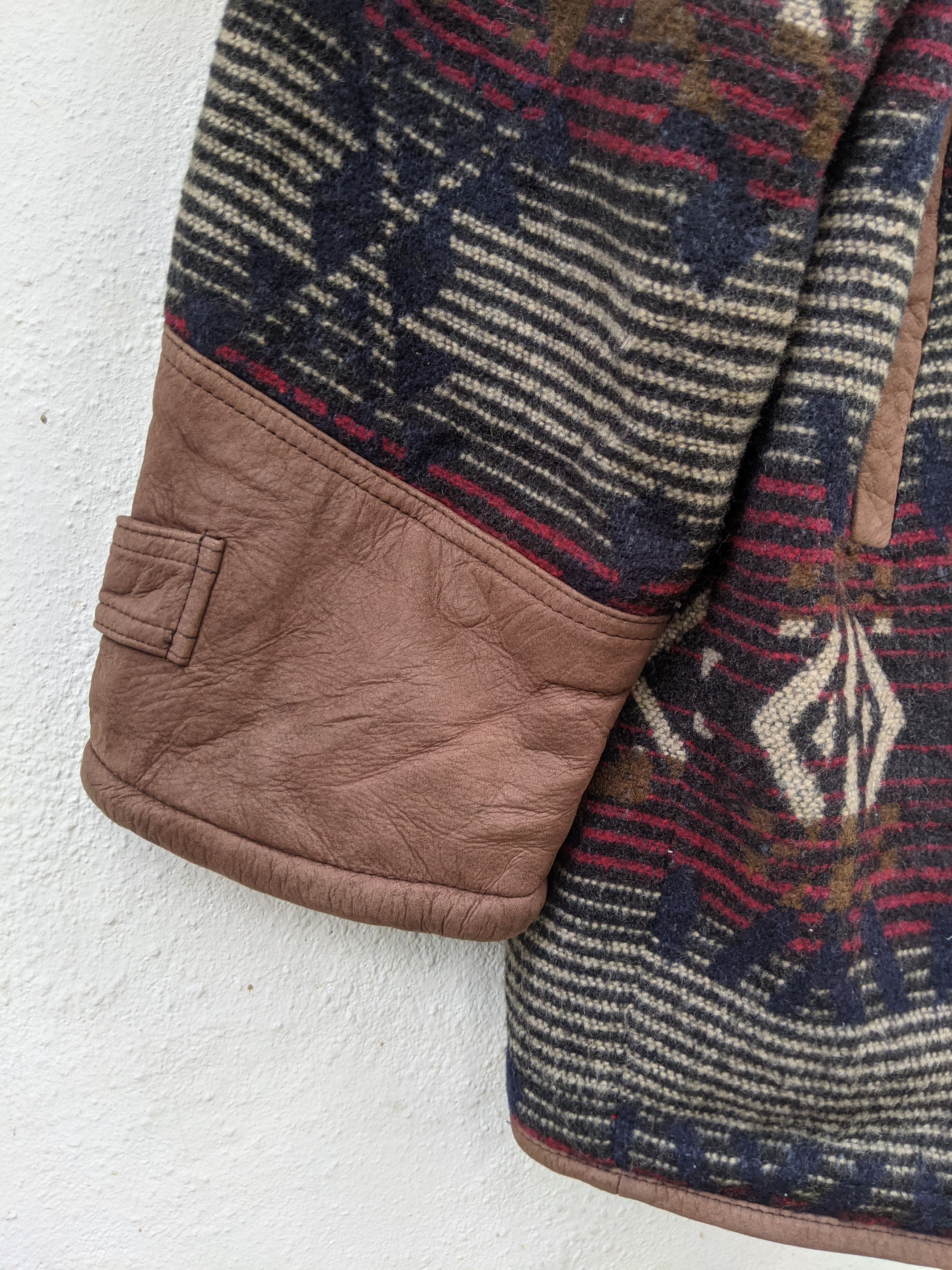 Japanese Brand VOLDUGT HOMME NAVAJO HEAVY BUTTON DOWN JACKET Size US XL / EU 56 / 4 - 10 Thumbnail