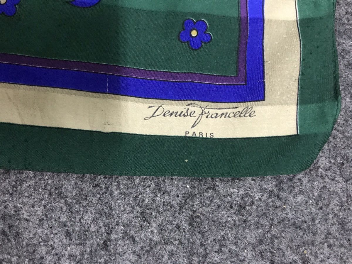Designer Vintage 90s Denise Francelle Paris Silk Scarf Baroque Size ONE SIZE - 6 Thumbnail