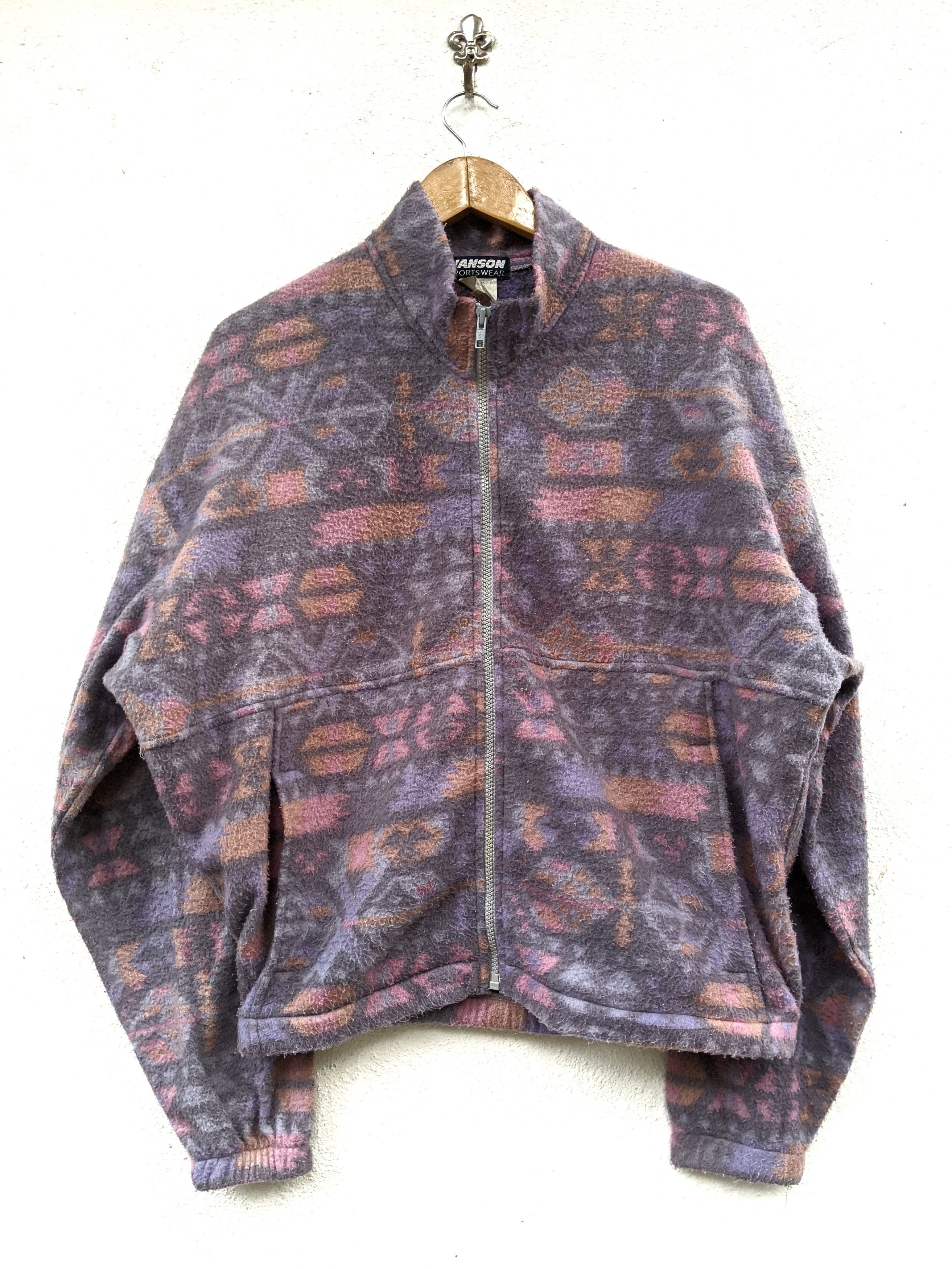 Vanson Leathers VANSON SPORTWEAR NAVAJO BOMBER JACKET STYLE Size US M / EU 48-50 / 2 - 1 Thumbnail