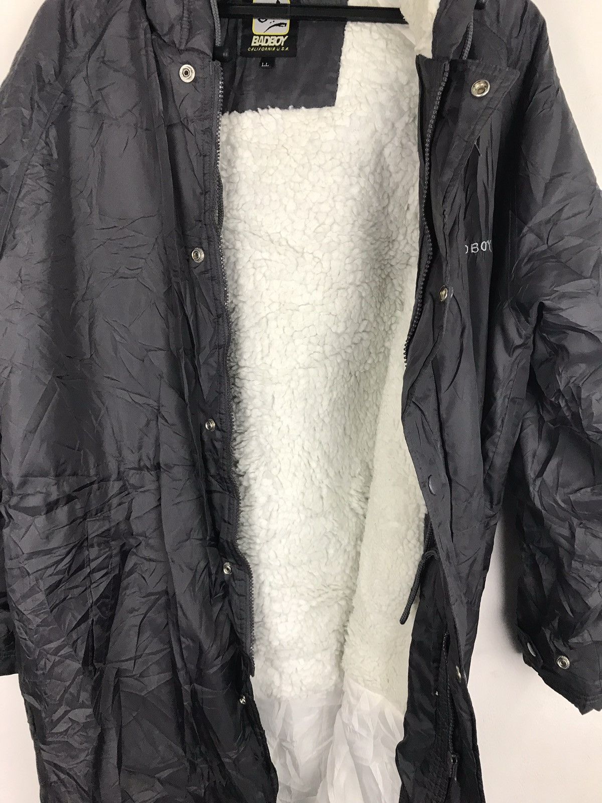 Japanese Brand Badboy Parka Jacket Hoodie Winter Wear Sherpa Inner Size US XL / EU 56 / 4 - 12 Thumbnail