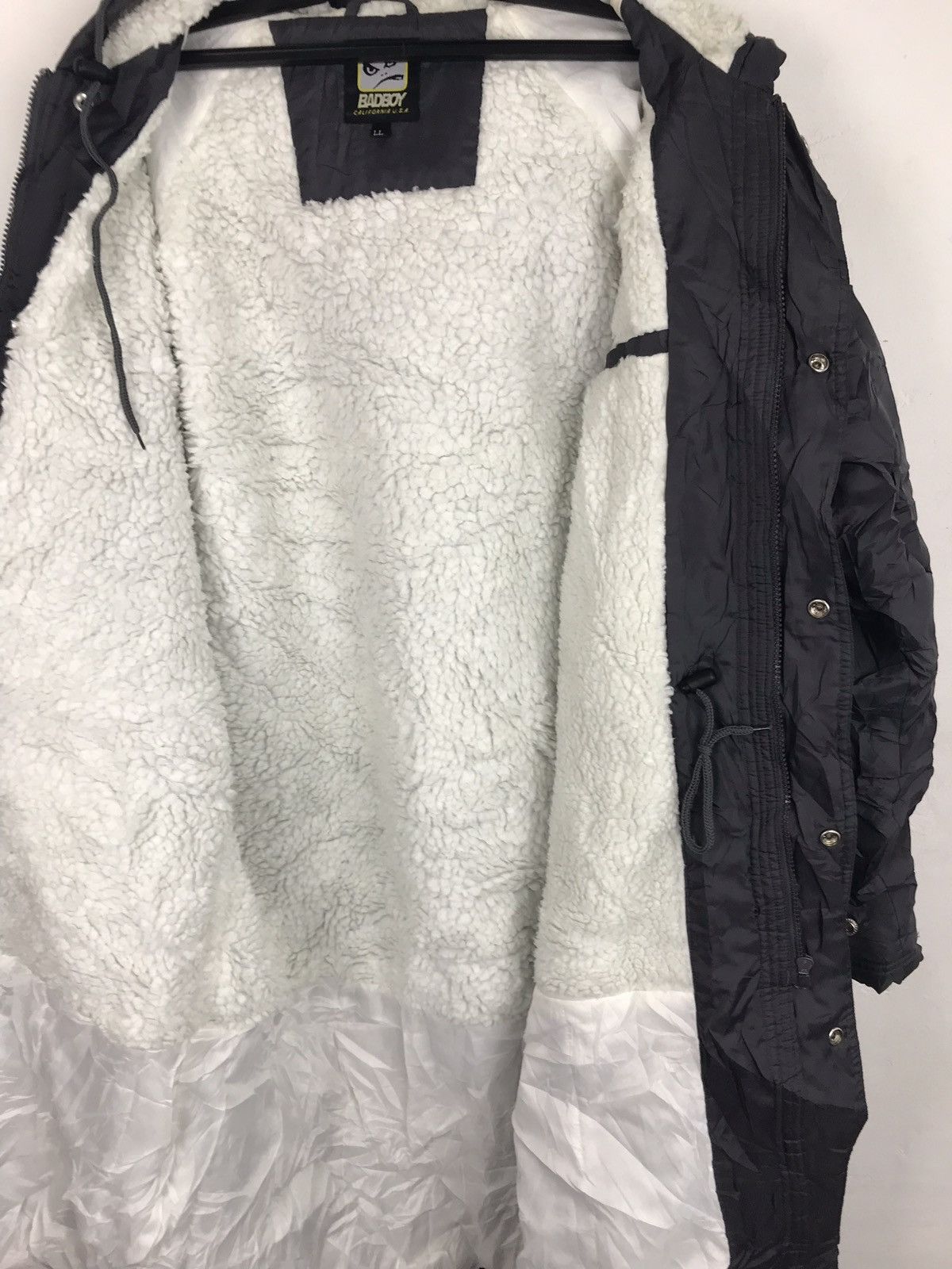 Japanese Brand Badboy Parka Jacket Hoodie Winter Wear Sherpa Inner Size US XL / EU 56 / 4 - 13 Thumbnail