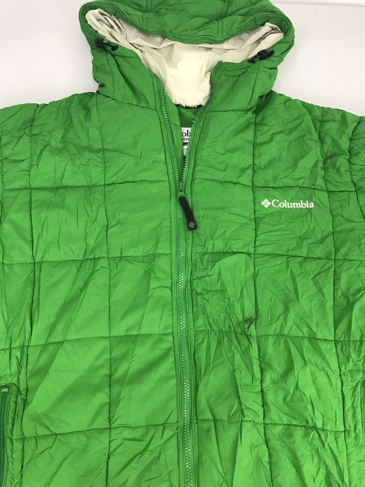 Columbia Vtg Columbia Quilted Jacket Windbreaker Hoodies Sweatshirt Size US L / EU 52-54 / 3 - 2 Thumbnail